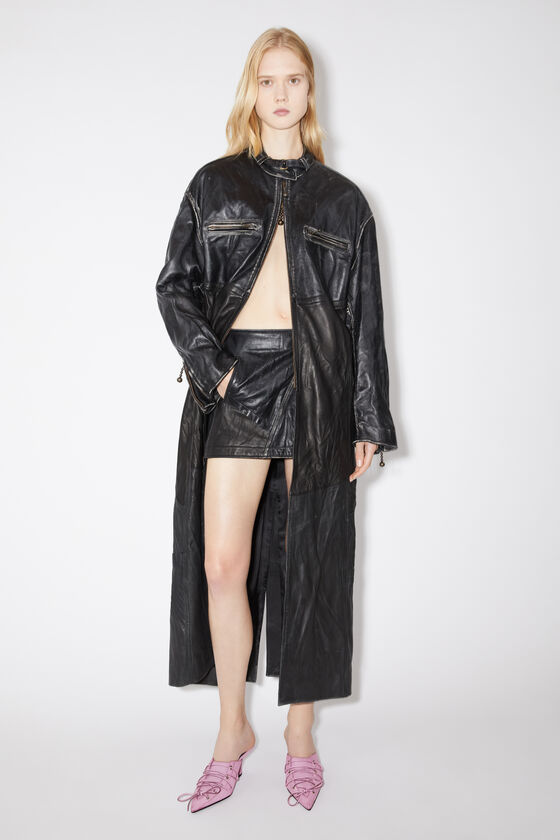Acne Studios - レースアップ ヒールミュール - ピンク