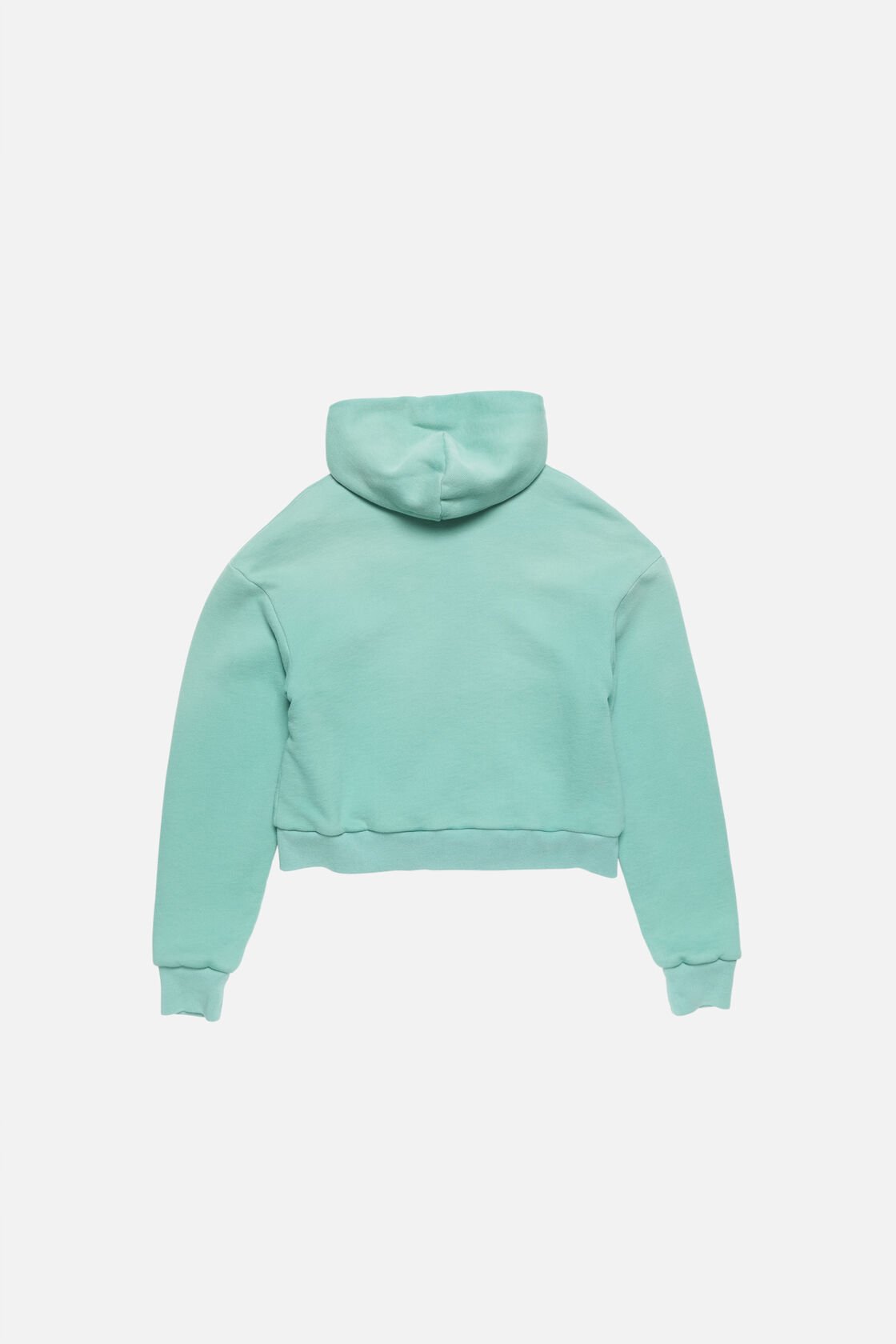 Sprayed zip hoodie, Mint green, 2000x