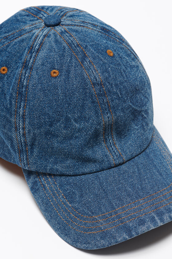 Acne Studios - Denim cap - Mid Blue