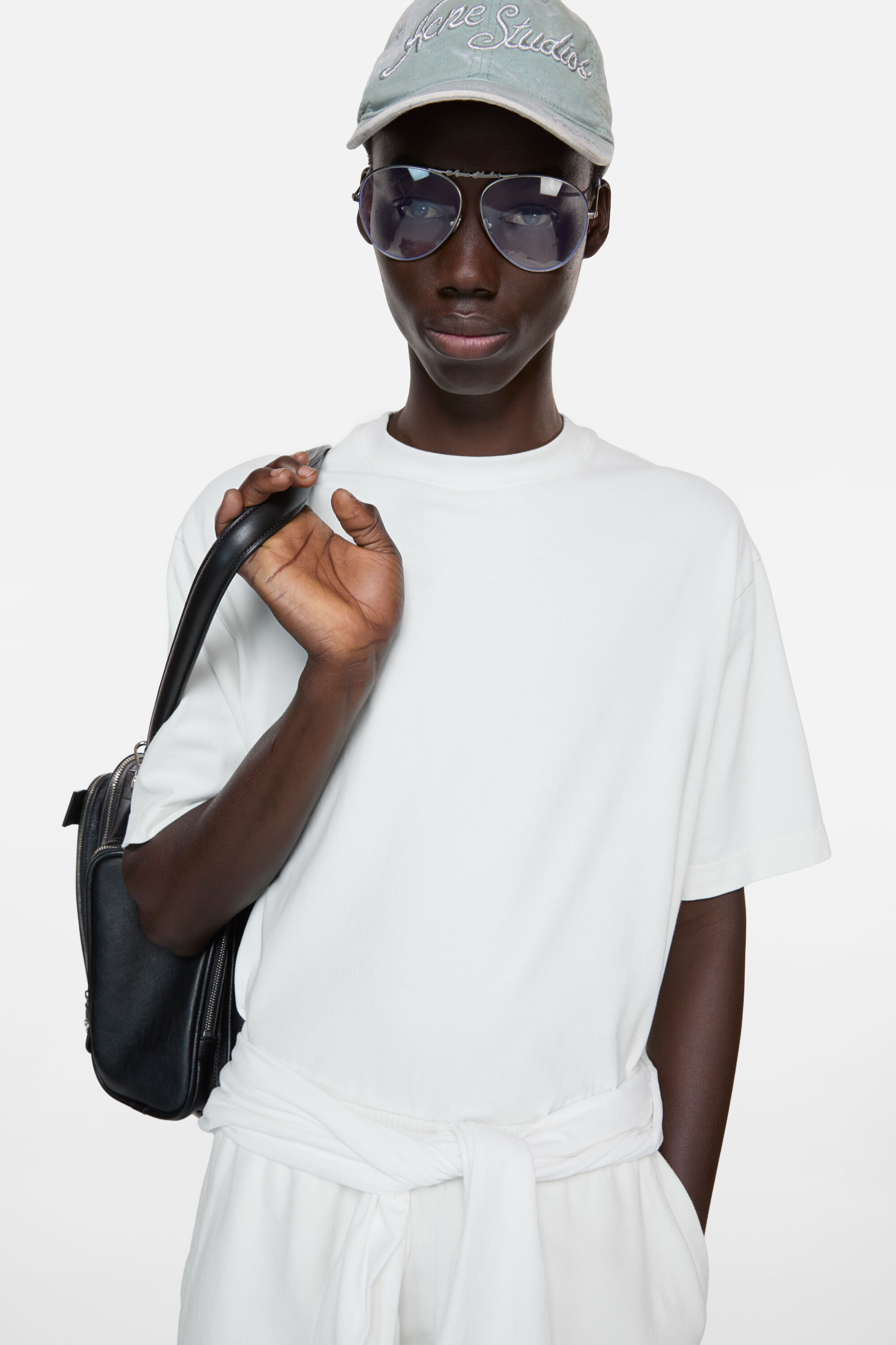 acne studios プリント Tシャツ Acne Studios アクネストゥディオズ 21SS Beat Cat Bleached Print T