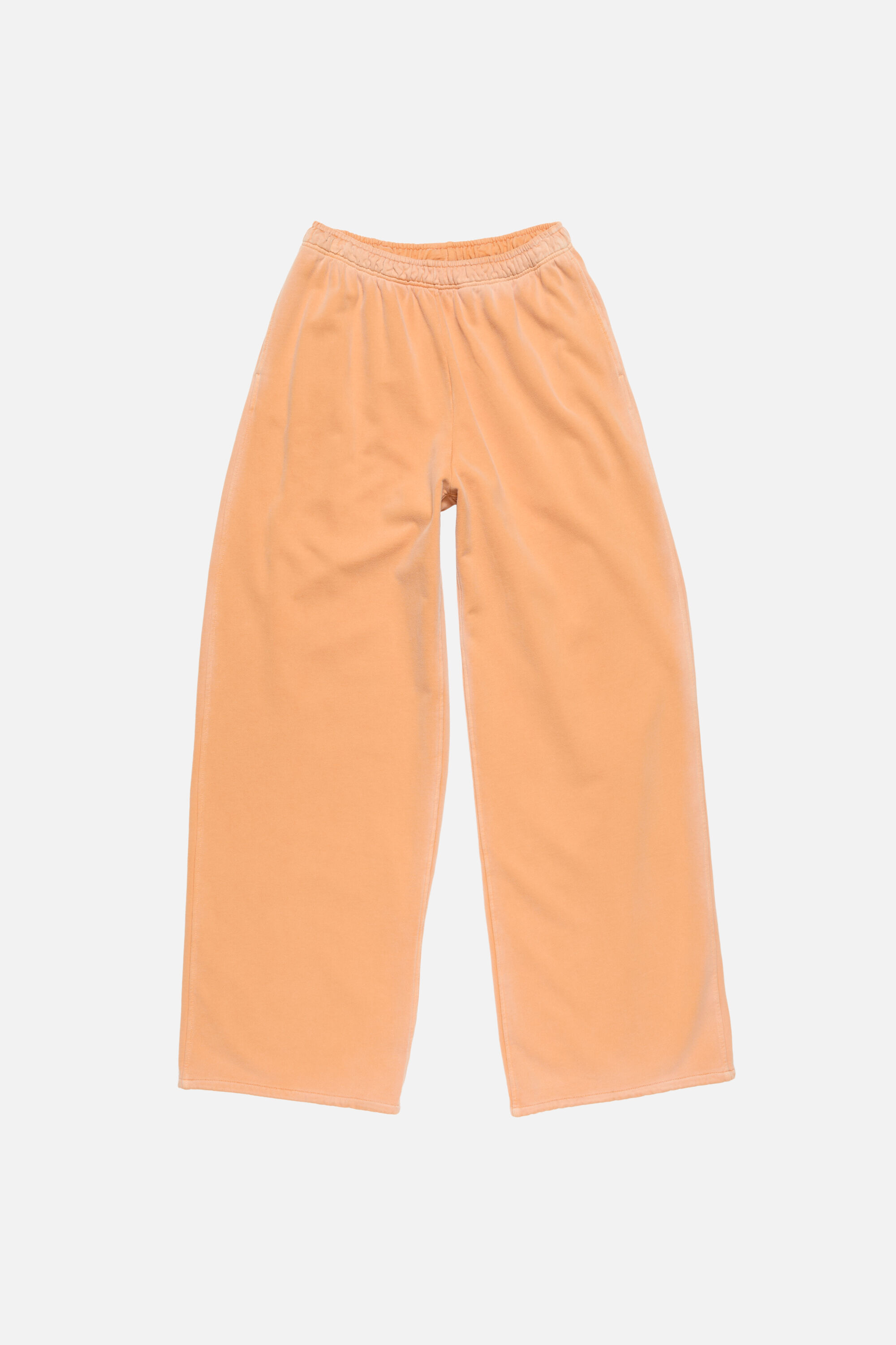 お値下げ！新品【acne studios 】rayamohairライトキャメル Acne Studios - ウォッシュ加工スウェットパンツ - パンプキンオレンジ