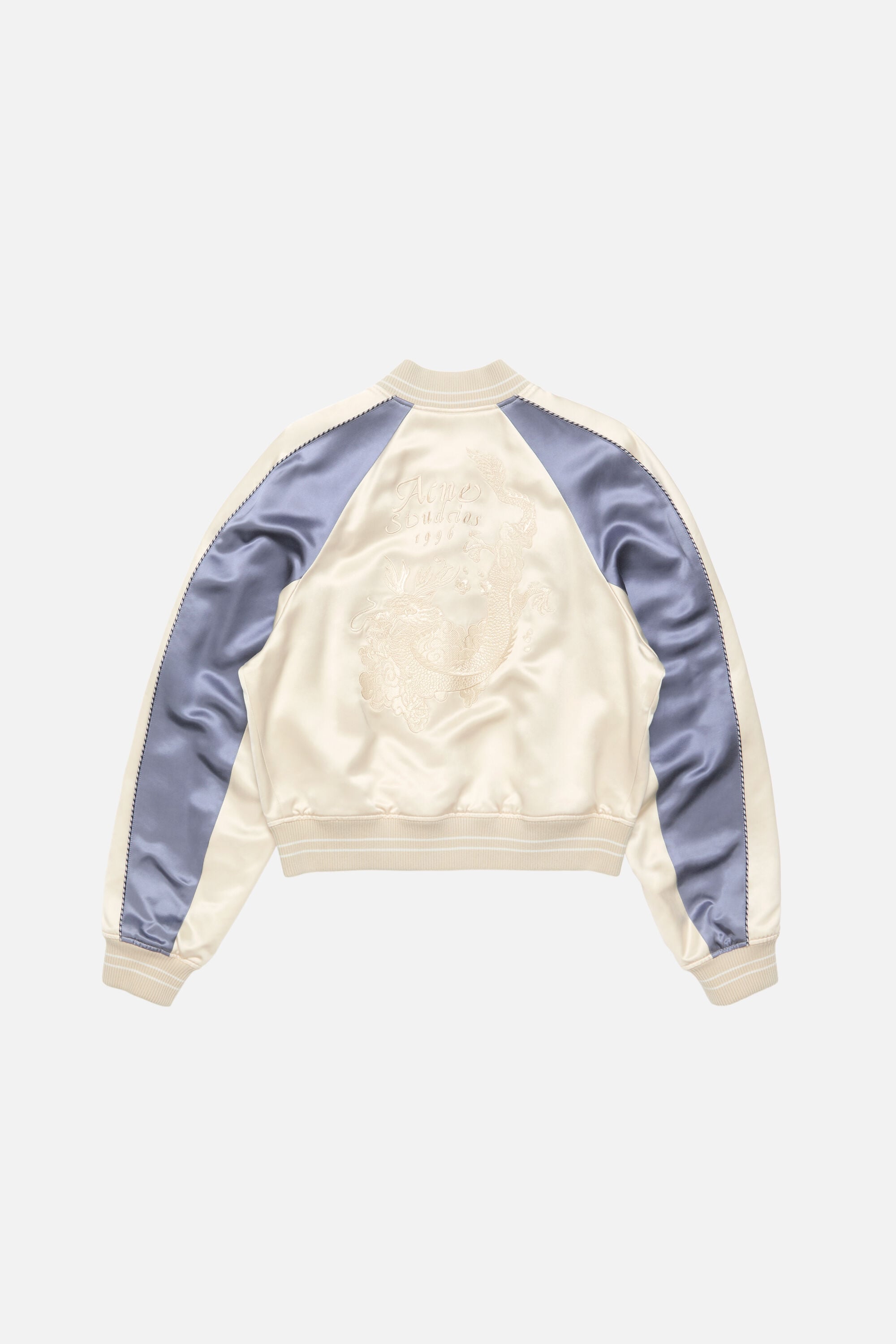 Acne Studios - サテンボンバージャケット - ライトトープ