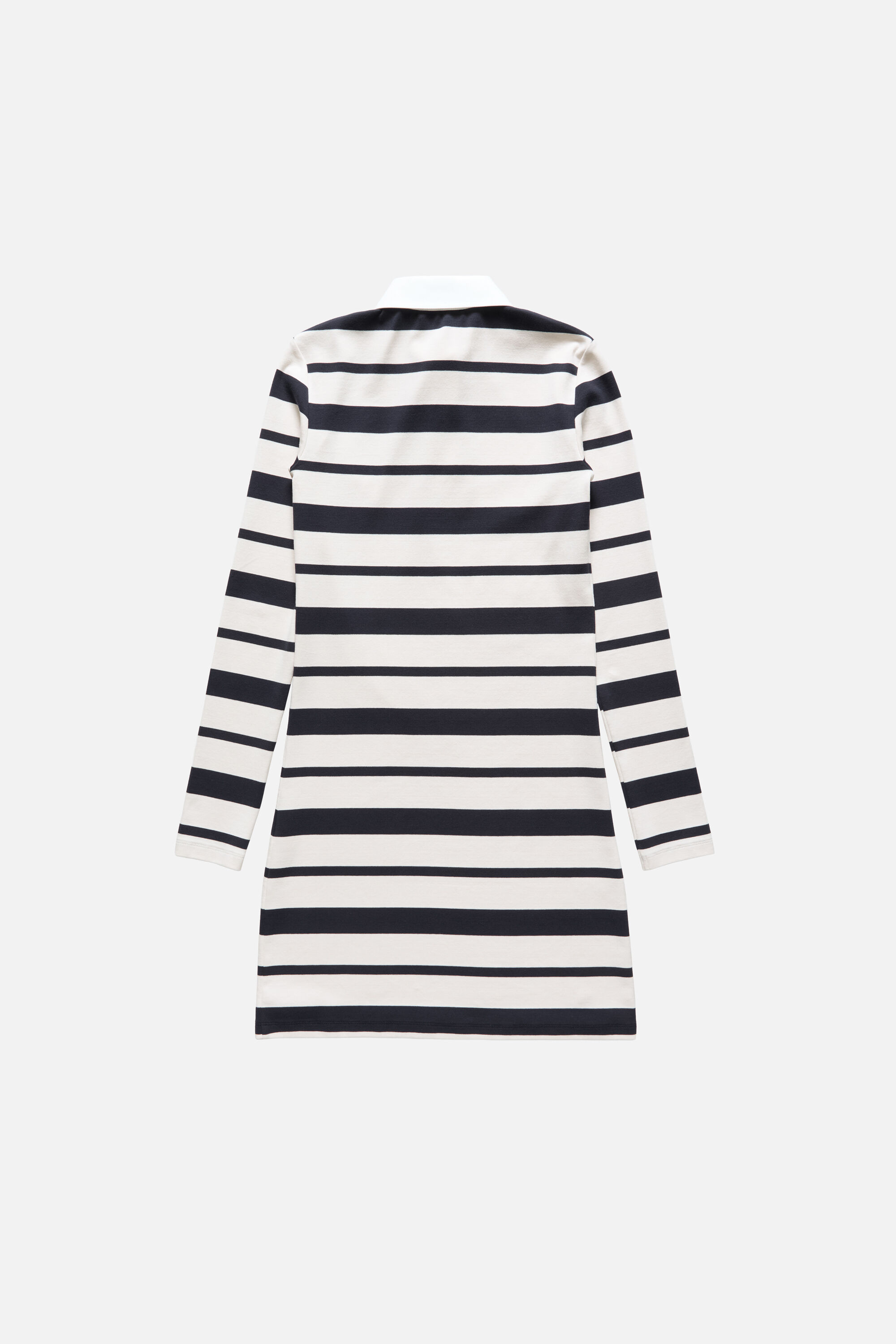 Acne Studios - Striped polo dress - Navy/ecru