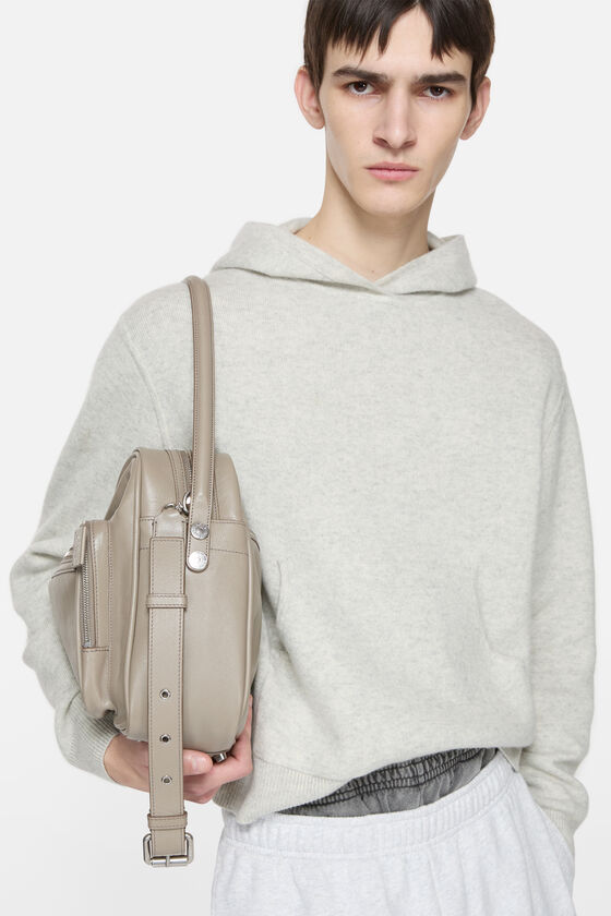 Cashmere hoodie, Light Grey Melange, 2000x