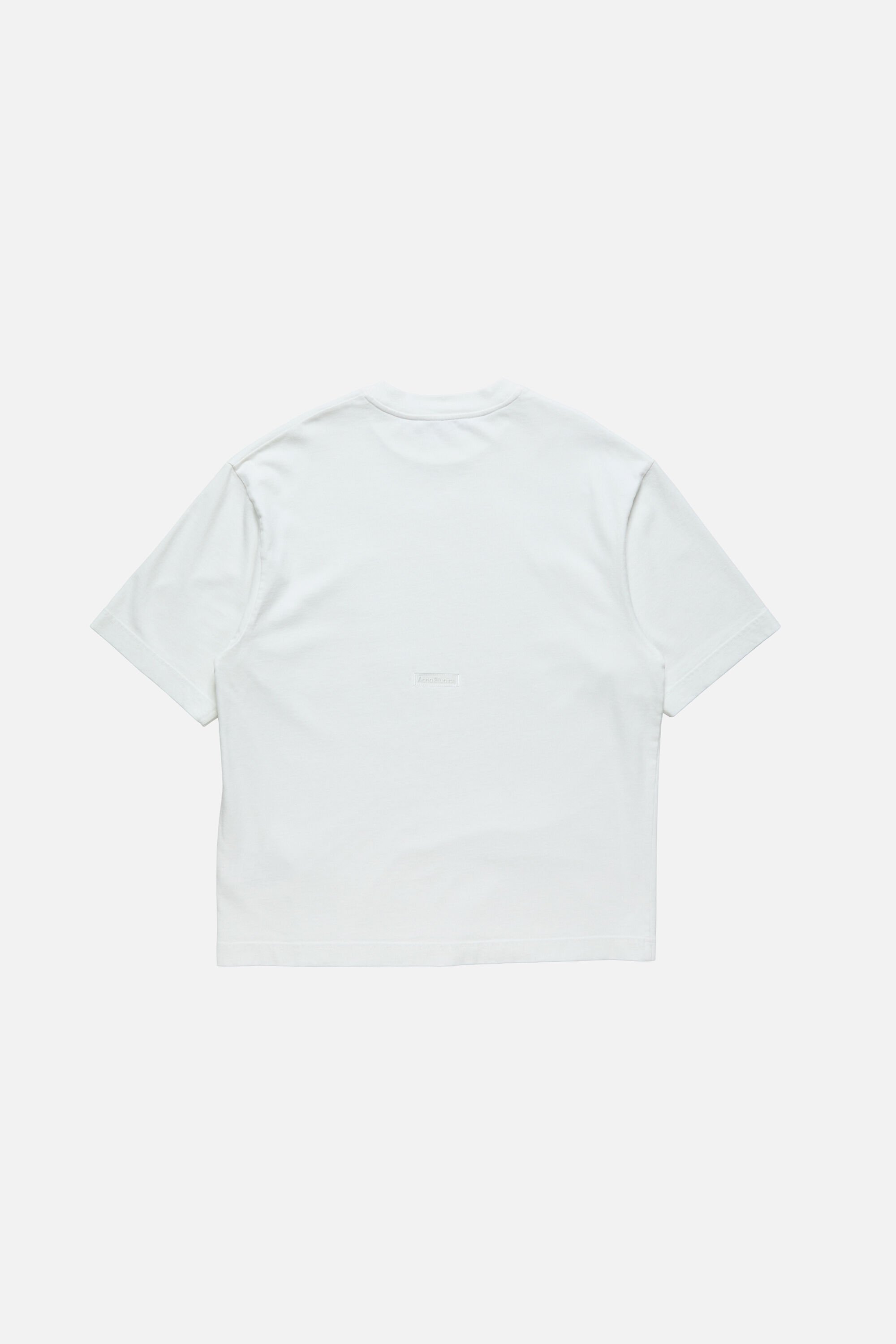 Acne Studios - Logo t-shirt - Relaxed fit - Ice White