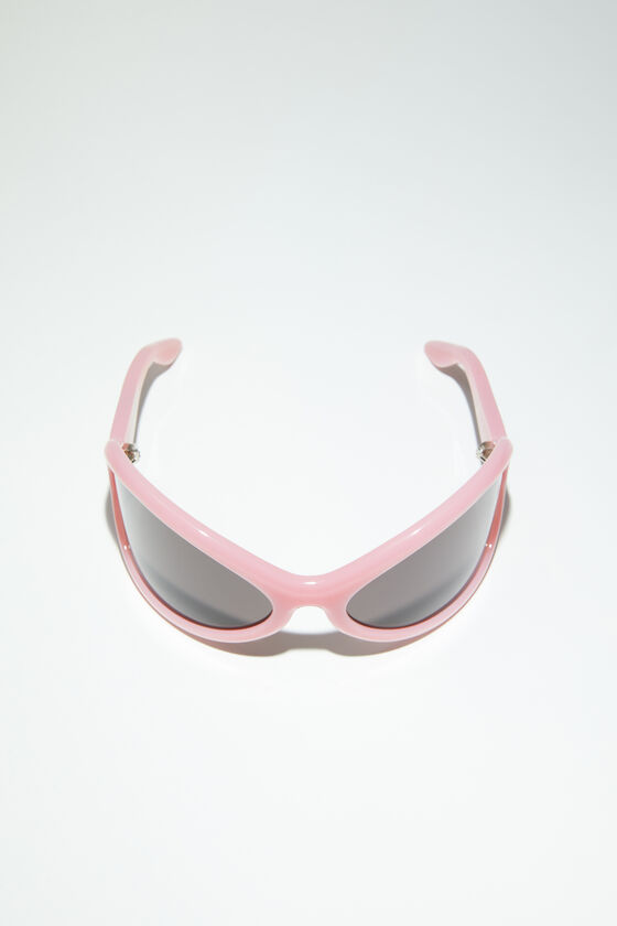Frame sunglasses, Pink/black, 2000x