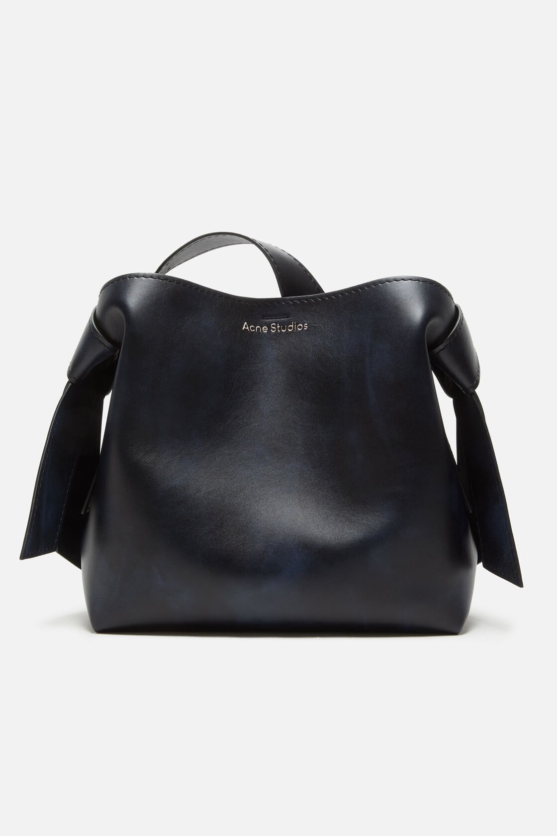 Musubi midi shoulder bag, Navy blue, 2000x