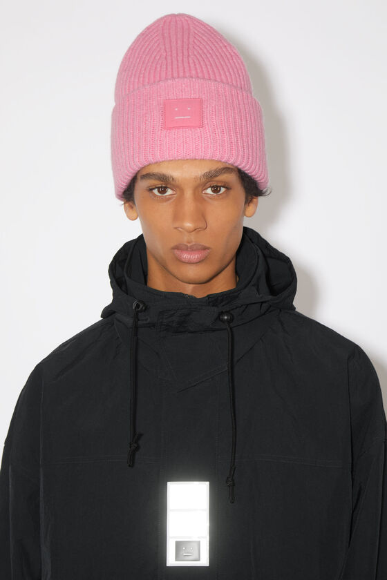 Acne Studios - ラージFaceロゴビーニー - バブルピンク