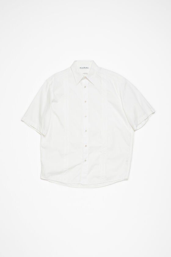 Acne Studios - ショートスリーブ ボタンアップシャツ - ホワイト