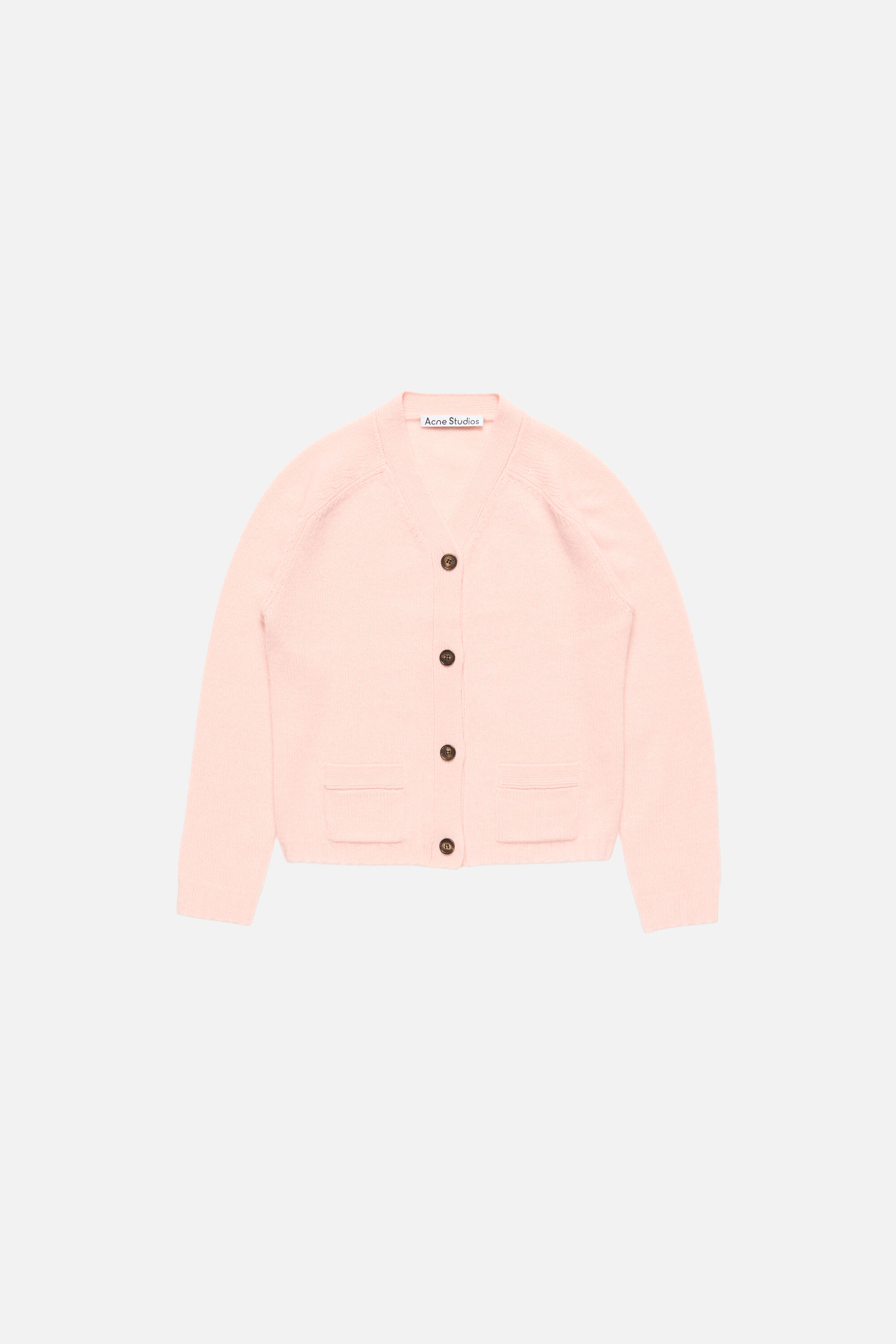 Acne Studios - Cashmere V-Neck Cardigan - Light Rose Pink
