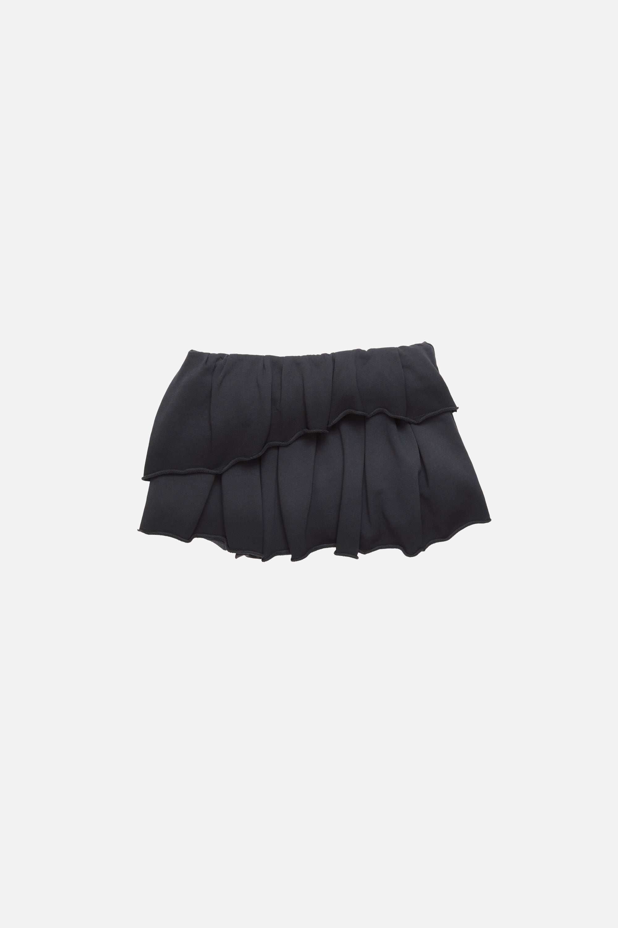 Acne Studios - Fleece mini skirt - Faded blue