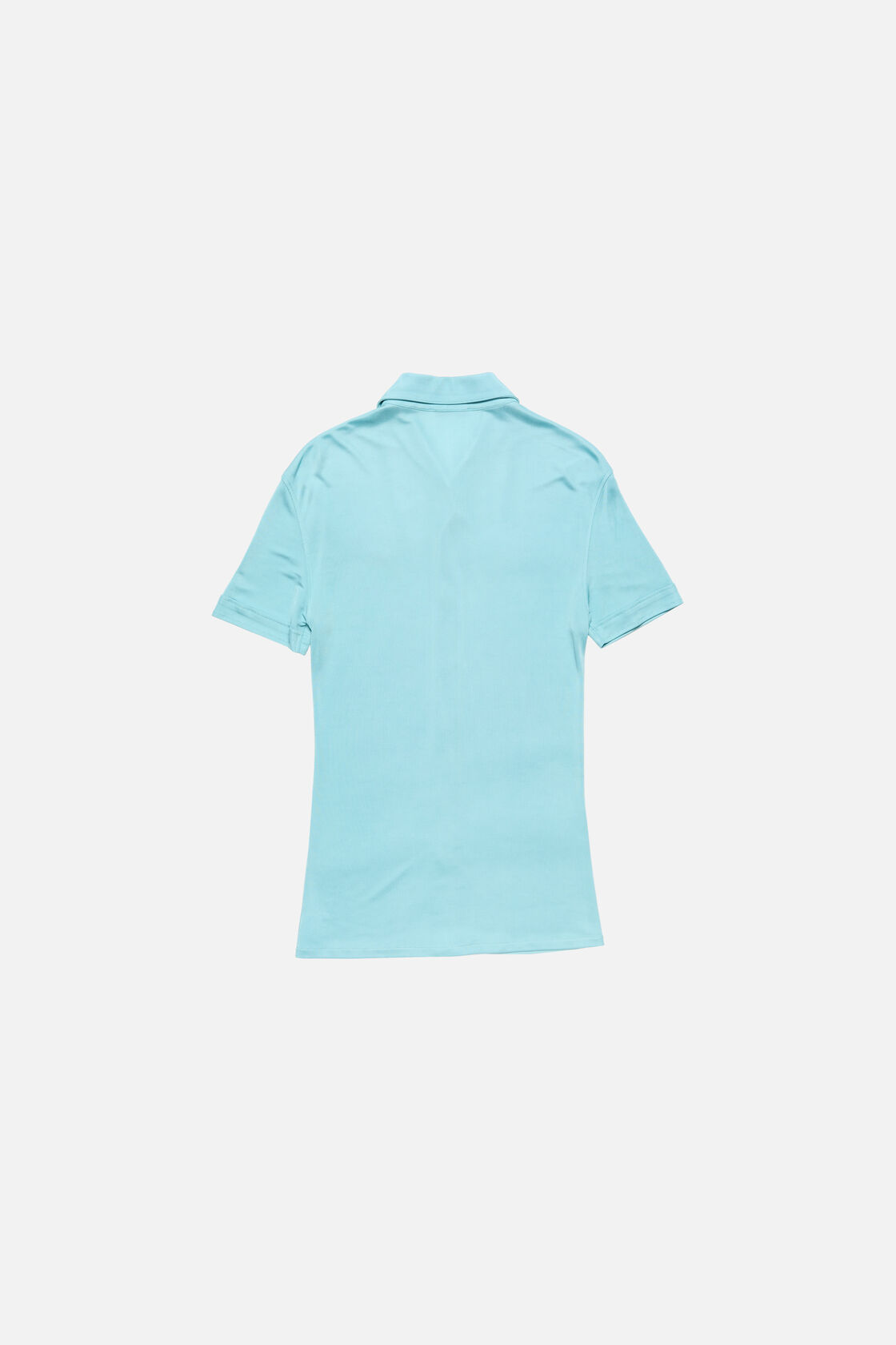 Logo button-up, Aqua blue, 2000x