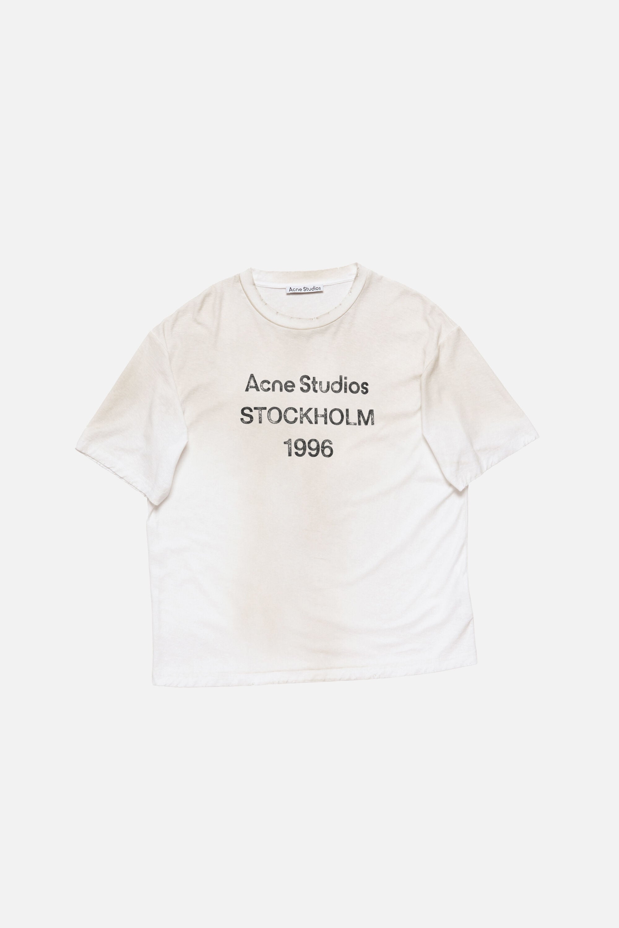 Acne Studios - White 1996 logo t-shirt - White