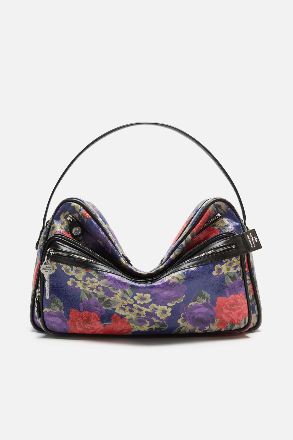Camero Camera Flower Shoulder Bag, Violet purple, 2000x