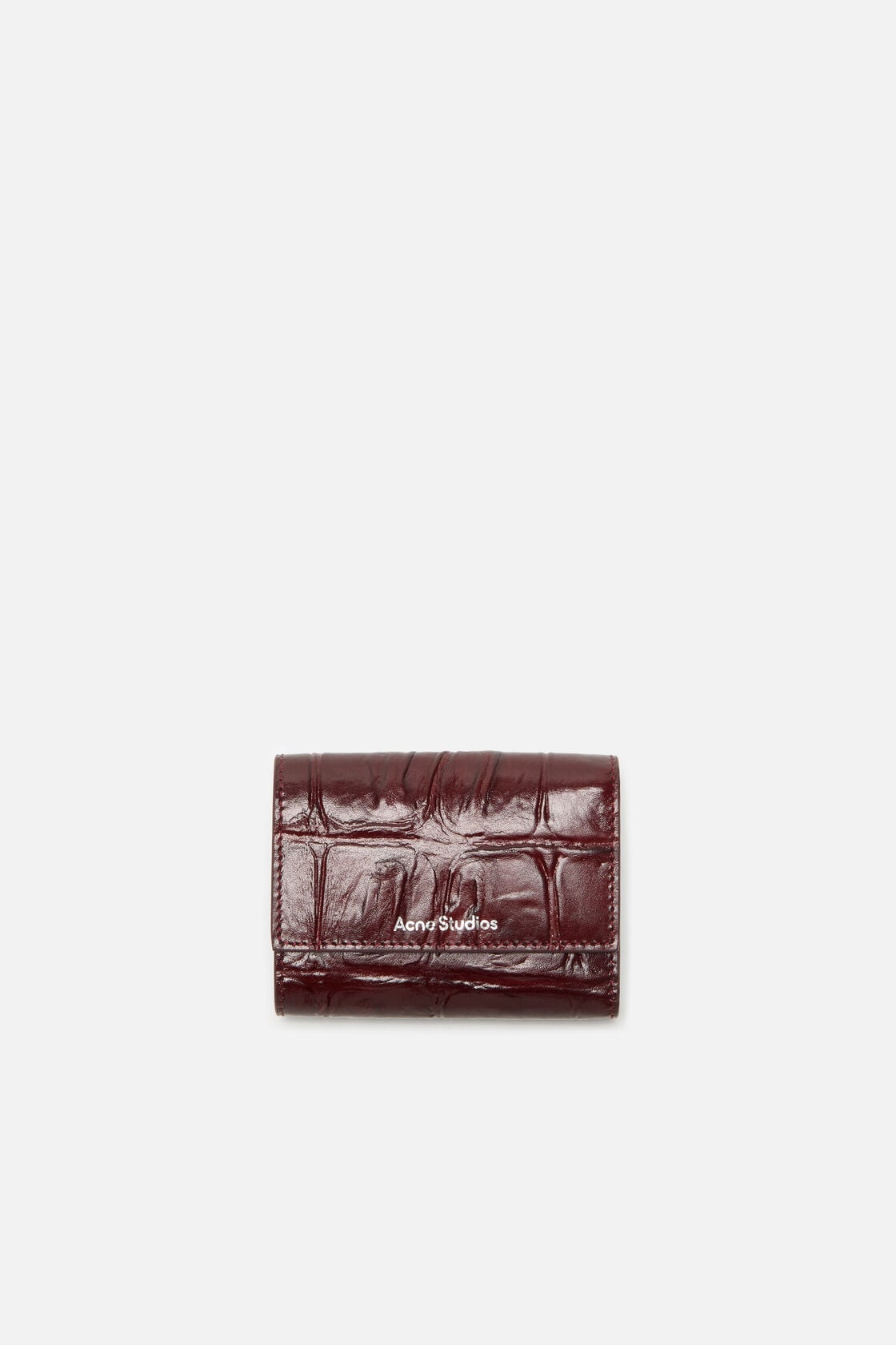 Trifold leather wallet, Burgundy, 2000x