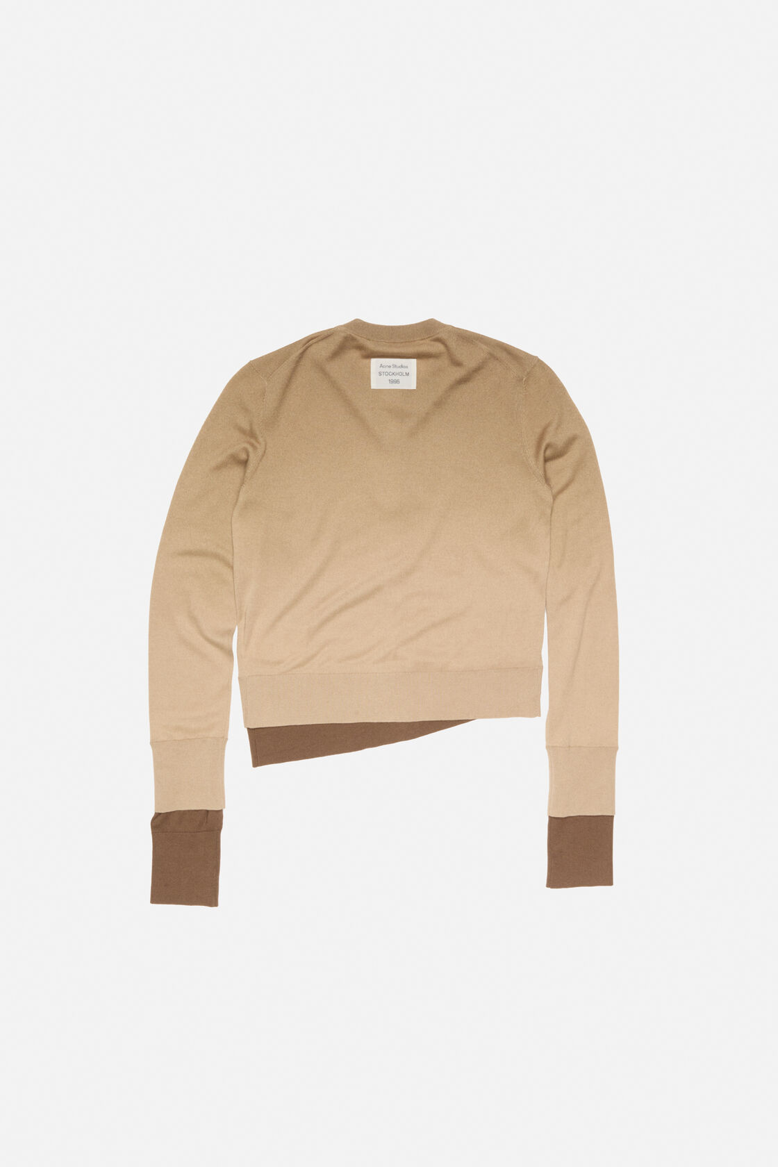 レイヤードシルクカーディガン, サンドベージュ, 2000x