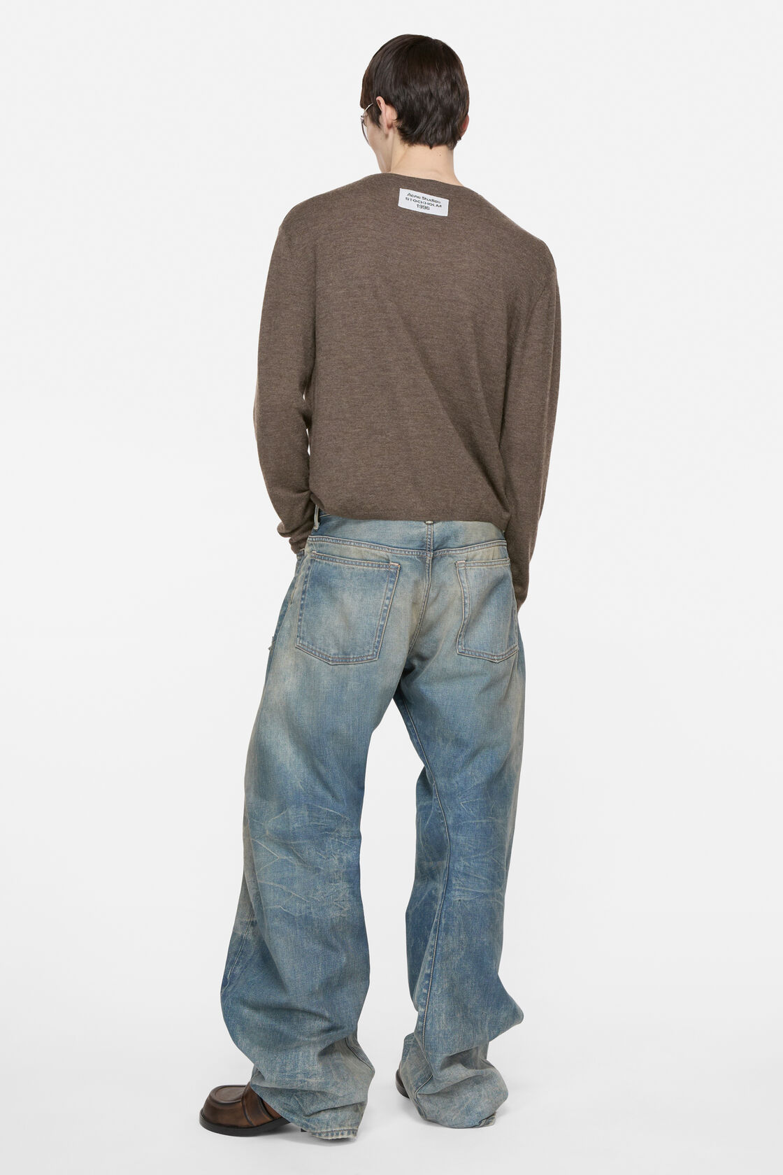 カシミヤニット, ウォルナットブラウン, 2000x