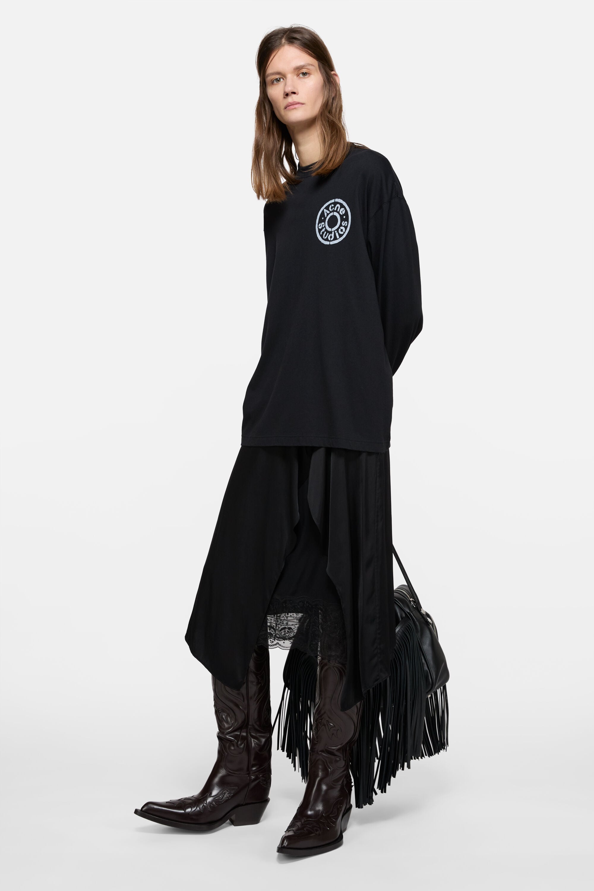 Acne Studios – ウィメンズ ロングスリーブTシャツ
