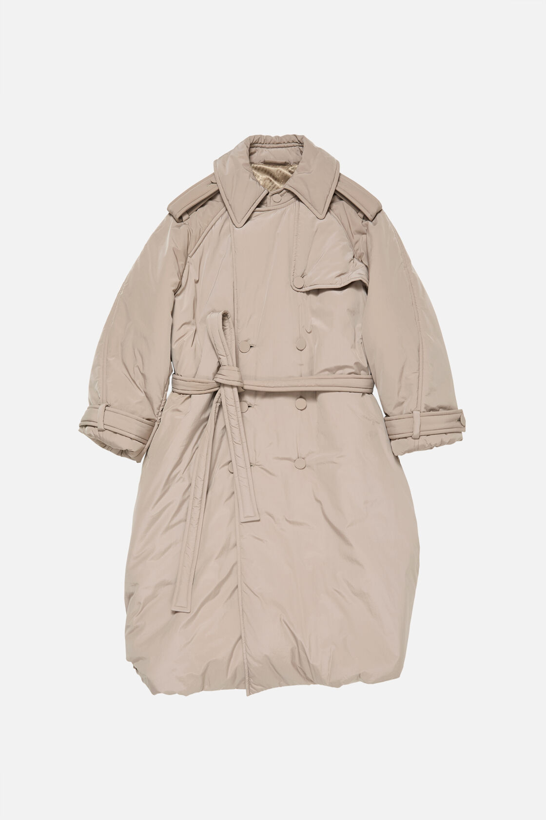 機能面料風衣, 杏棕色, 2000x