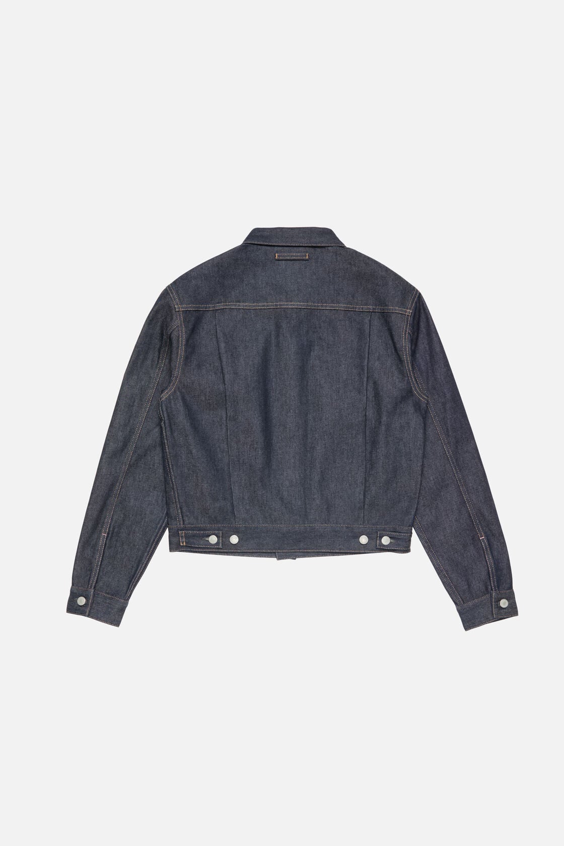 Raw denim jacket, Indigo blue, 2000x