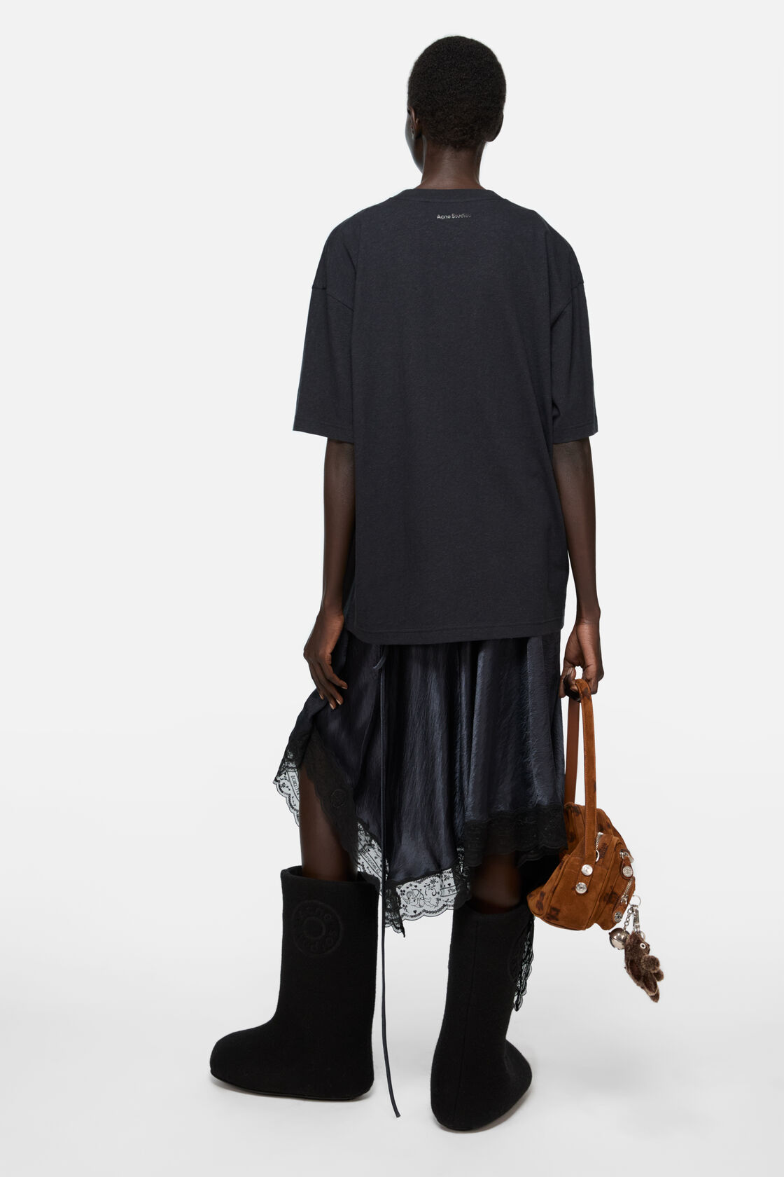 Printed t-shirt, Black, 2000x