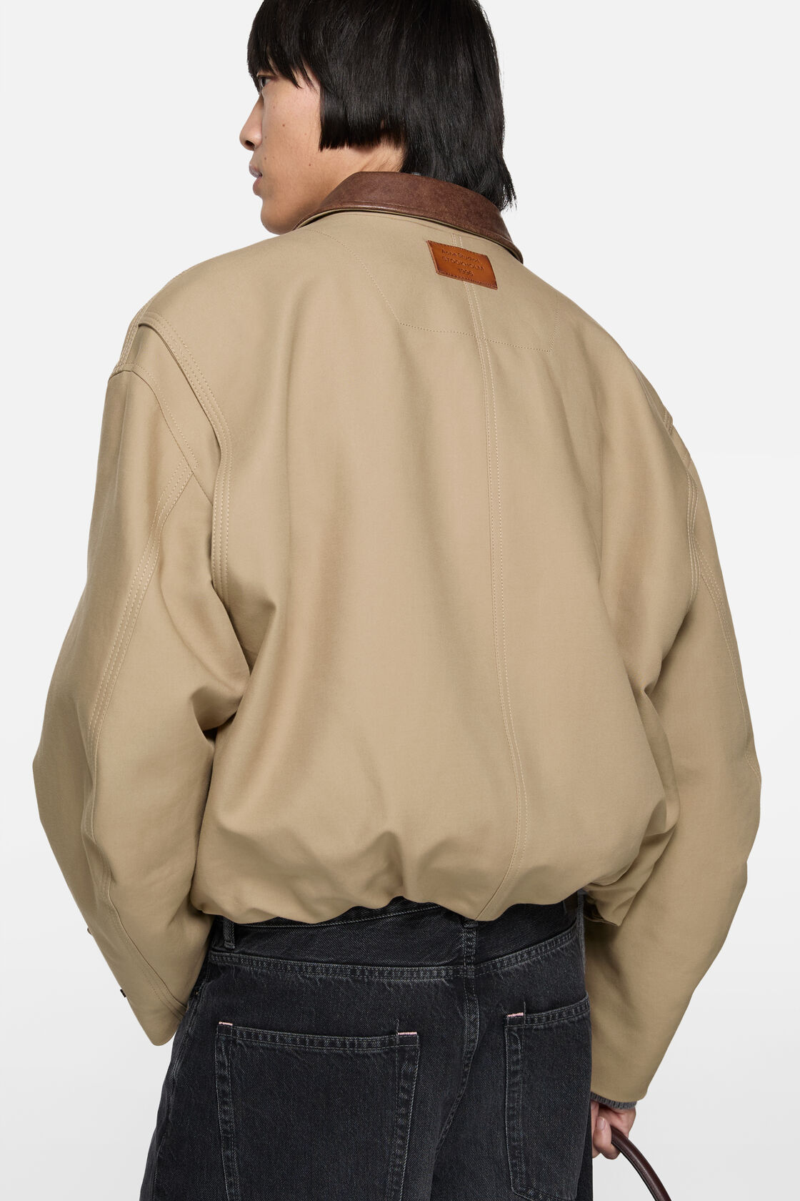 Twill jacket, Khaki beige, 2000x