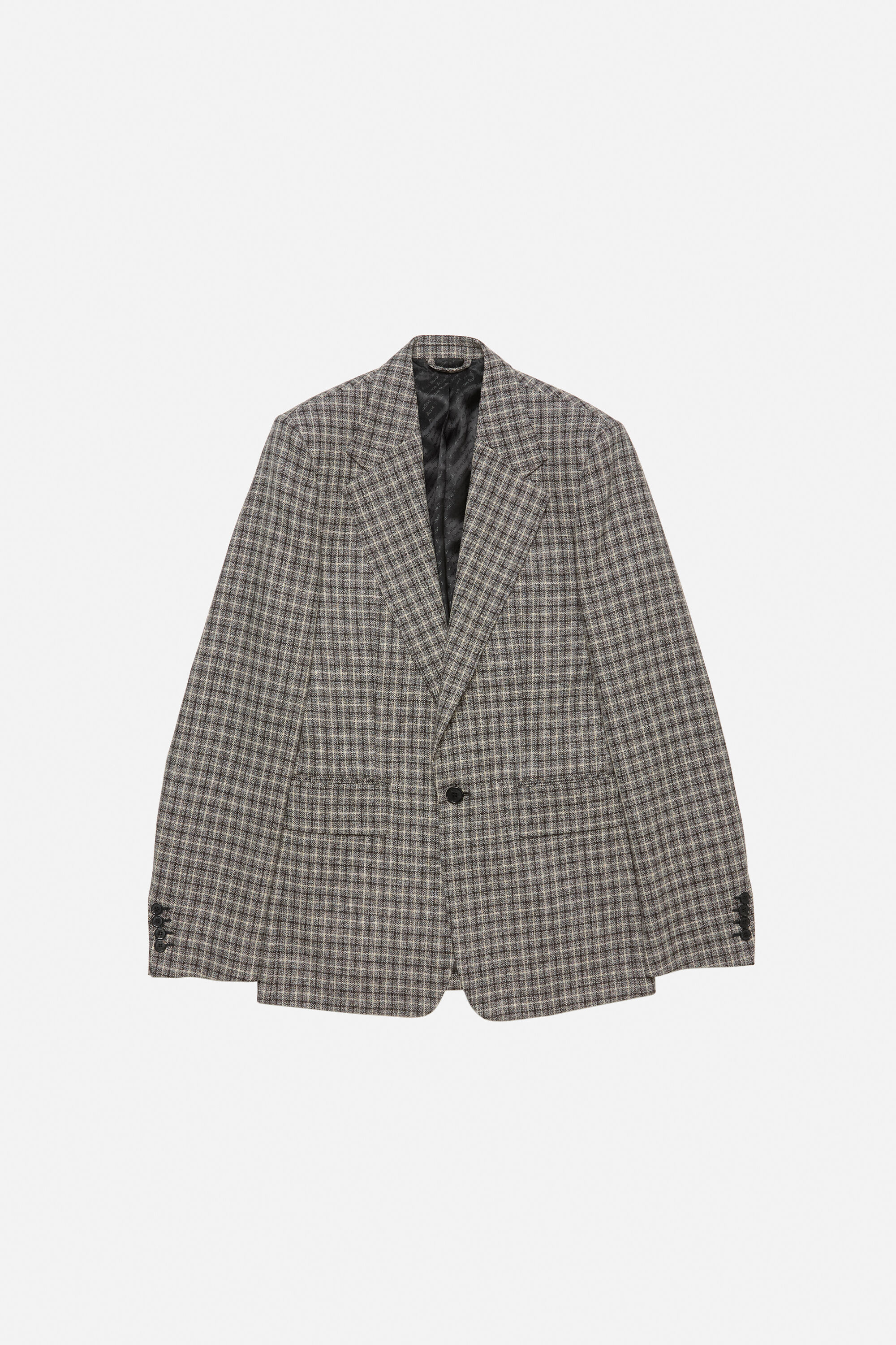 Acne Studios ブラックスーツジャケット サイズ44 セットアップ Acne Studios ブラックスーツジャケット サイズ44 セットアップ