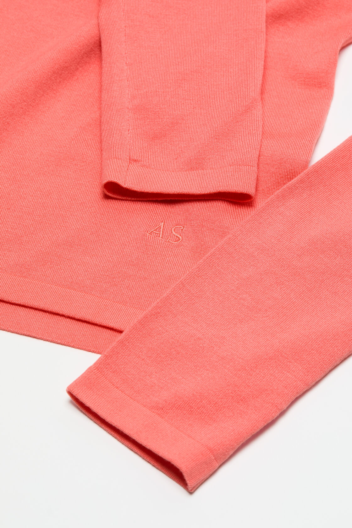 Fine silk turtleneck, Peach pink, 2000x