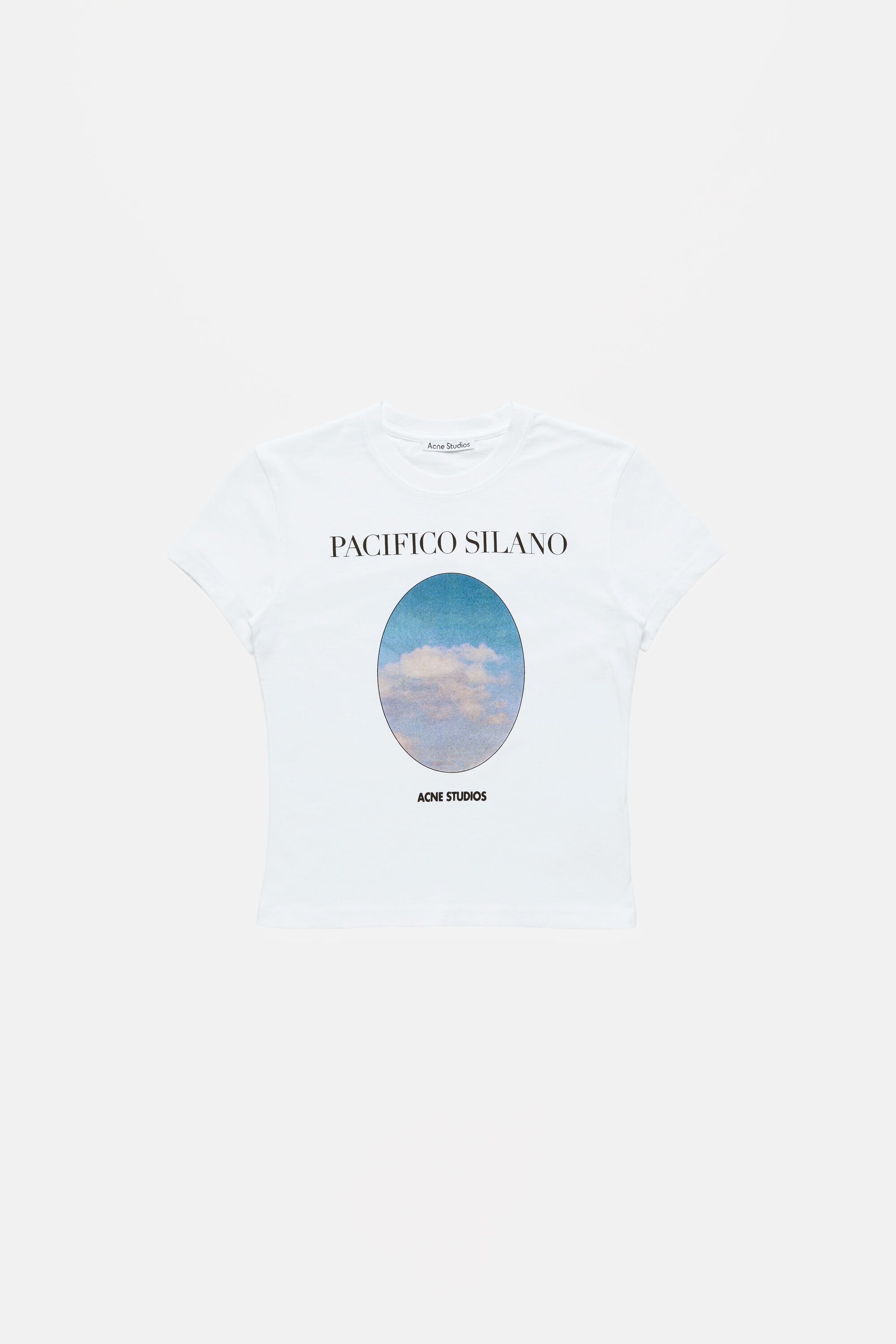 Acne Studios - Fitted graphic t-shirt - Off white