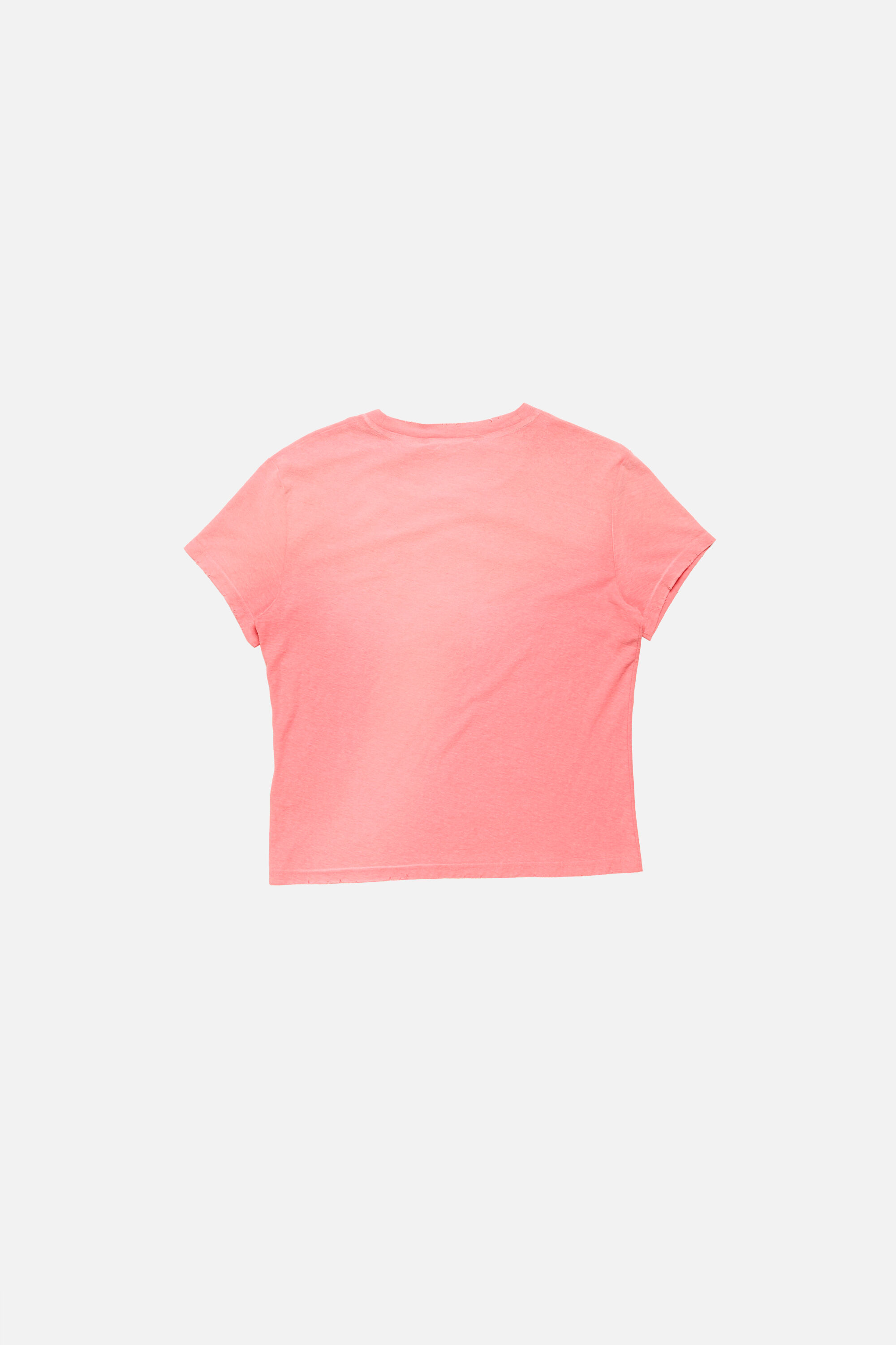 Acne Studios - Fitted logo t-shirt - Tango pink