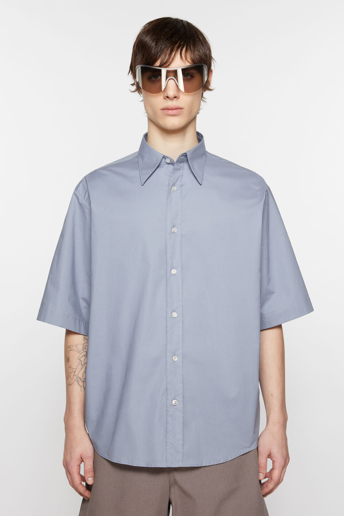 Acne Studios - Plaid Collar Shirt main image 1