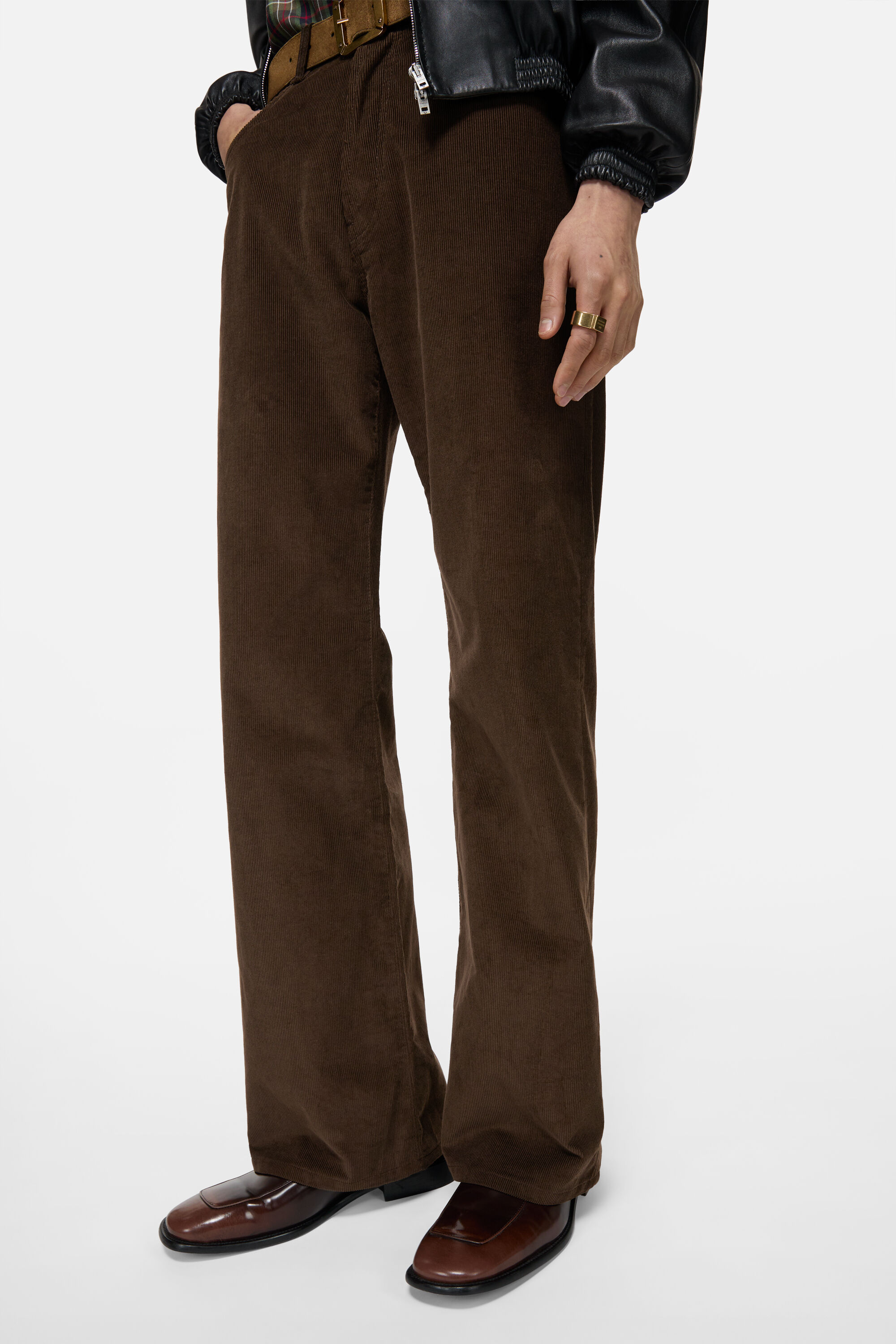 Acne Studios - Corduroy trousers - Dark brown