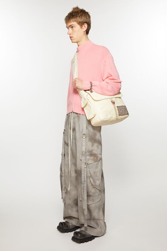 Acne Studios - メッセンジャーバッグ - クリームベージュ/ベージュ