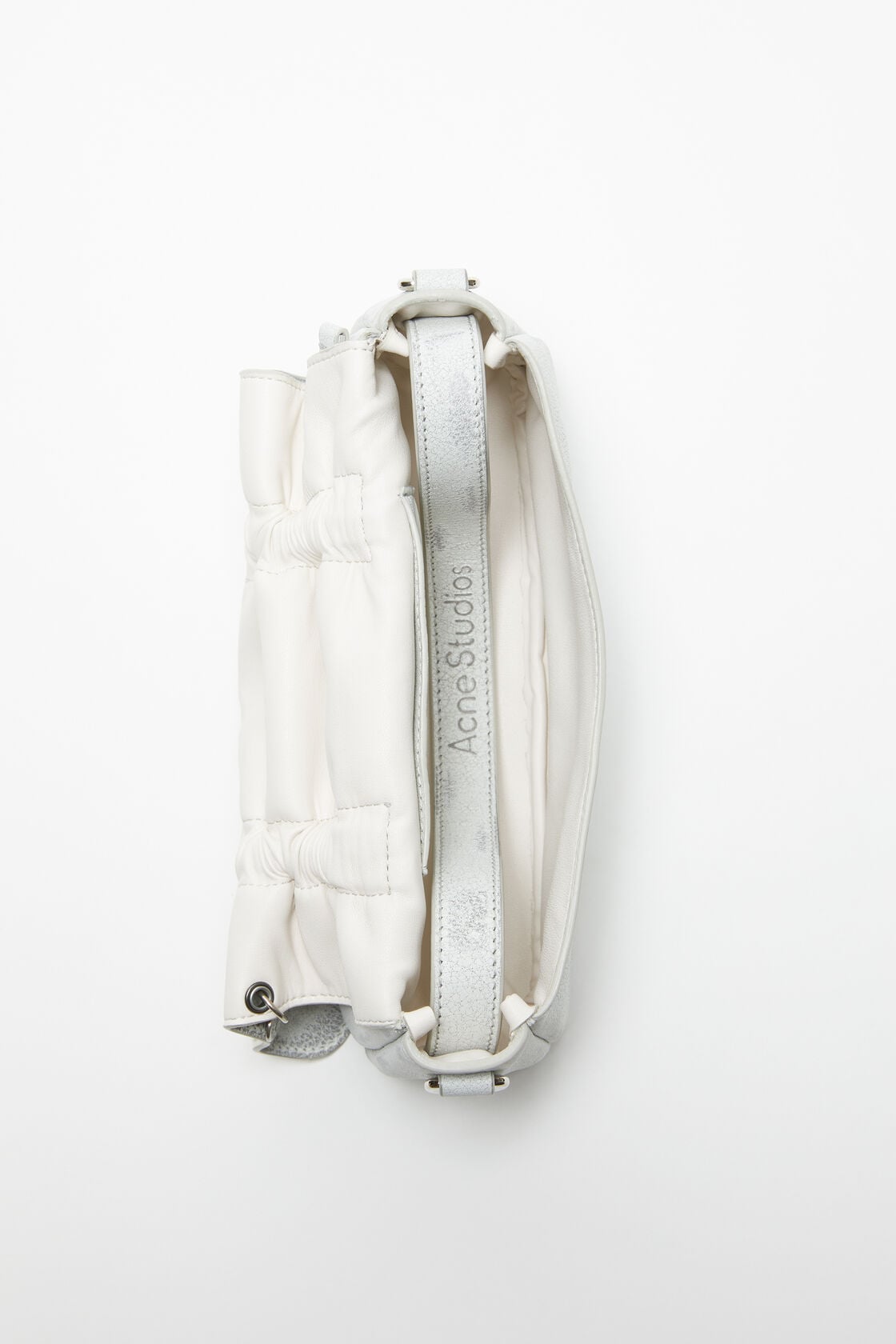 Multipocket 마이크로 백, 화이트/그레이, 2000x