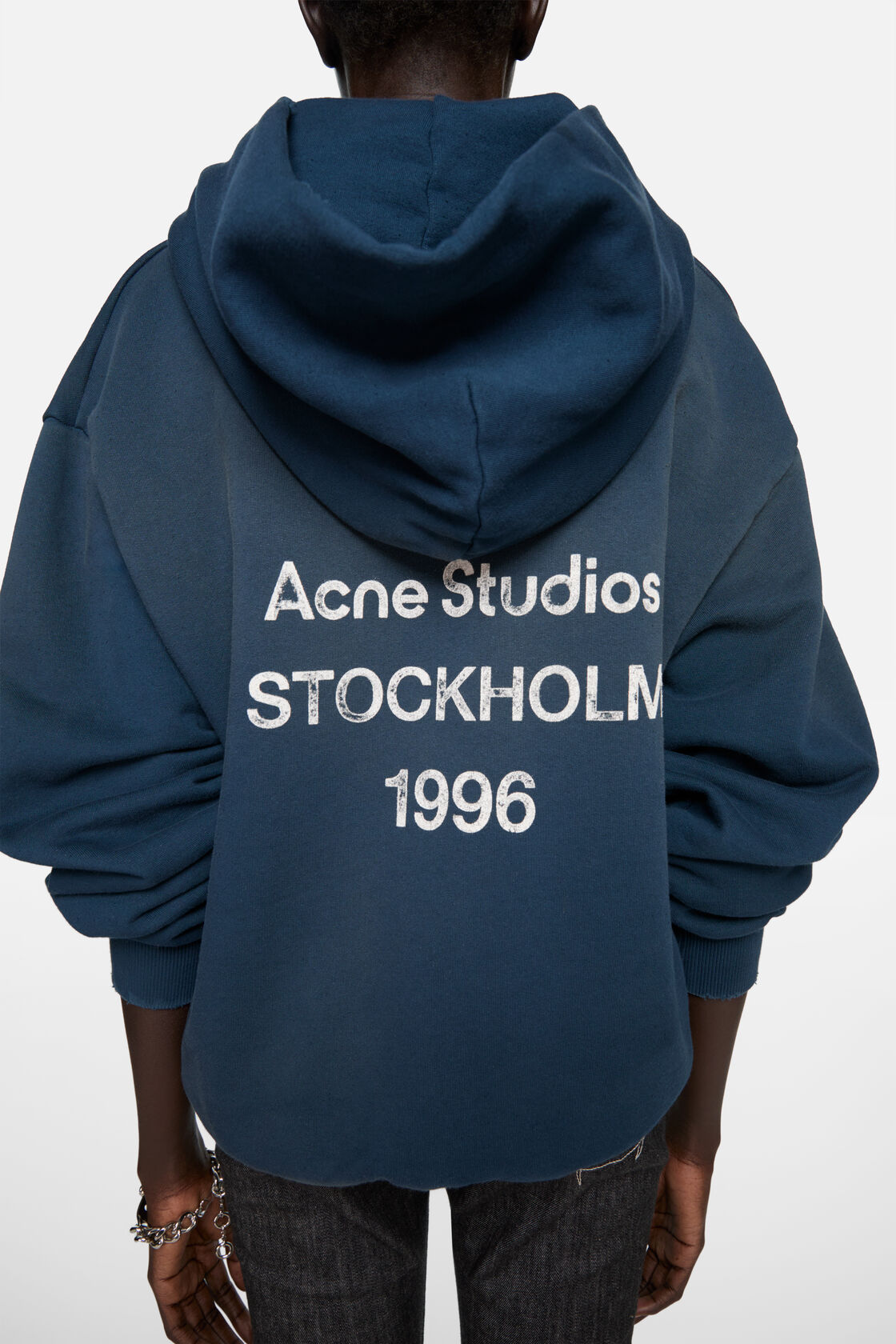 Logo hooded sweater, Deep blue, 2000x