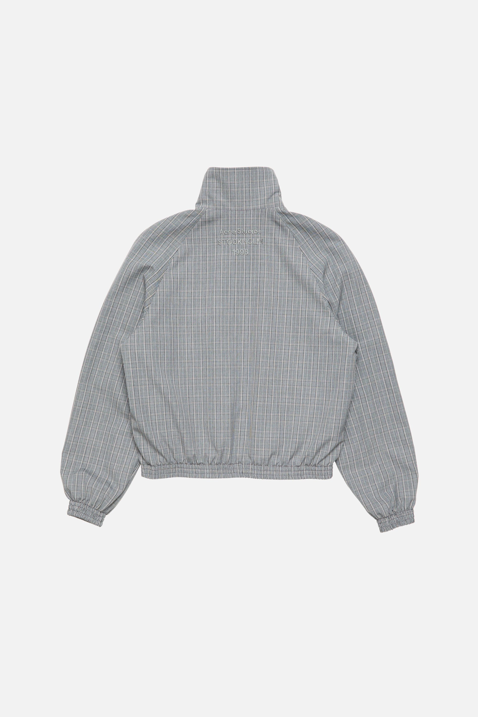 Acne Studios - Technical check jacket - Multi grey