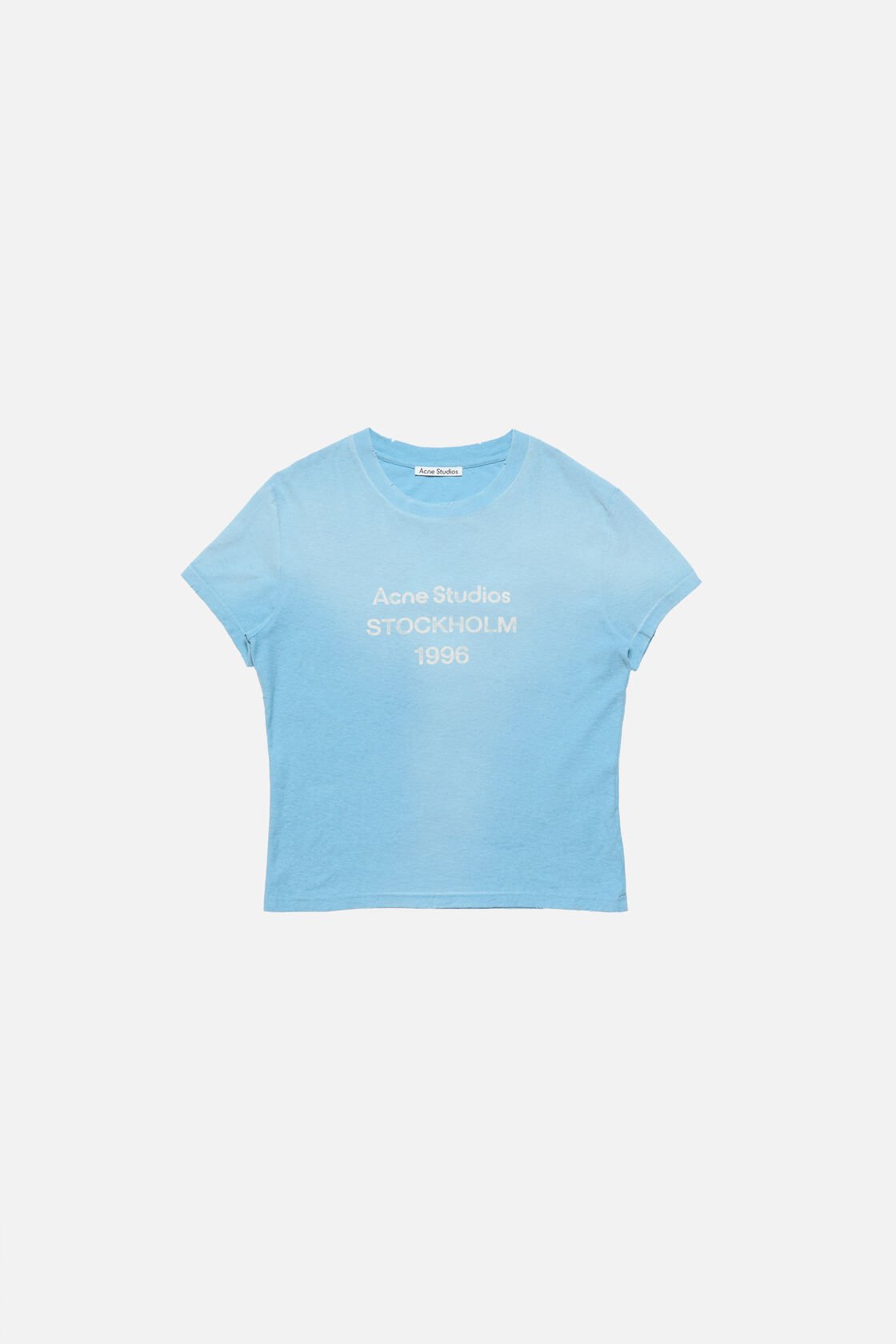 Fitted logo t-shirt, Cornflower blue, 2000x