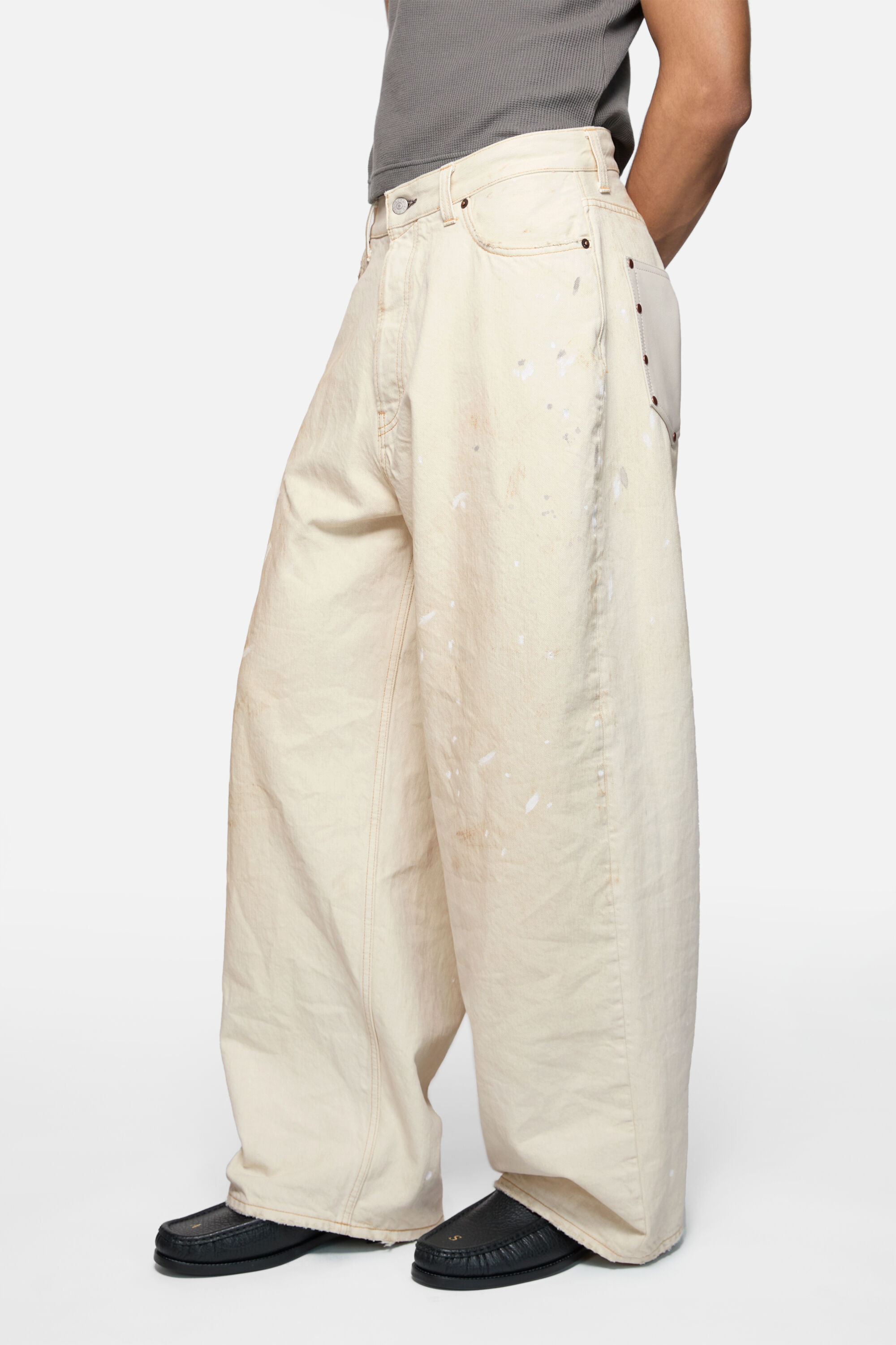 Acne Studios - Loose fit jeans - 2023 - White