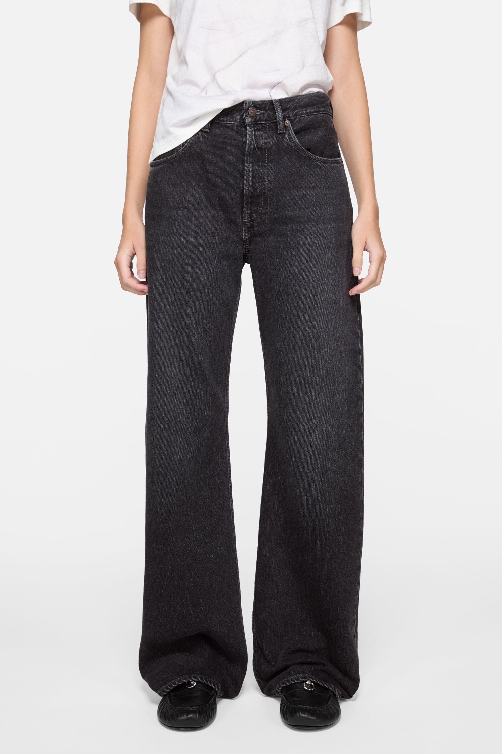 Acne Studios - Regular fit jeans - 2021F - Black