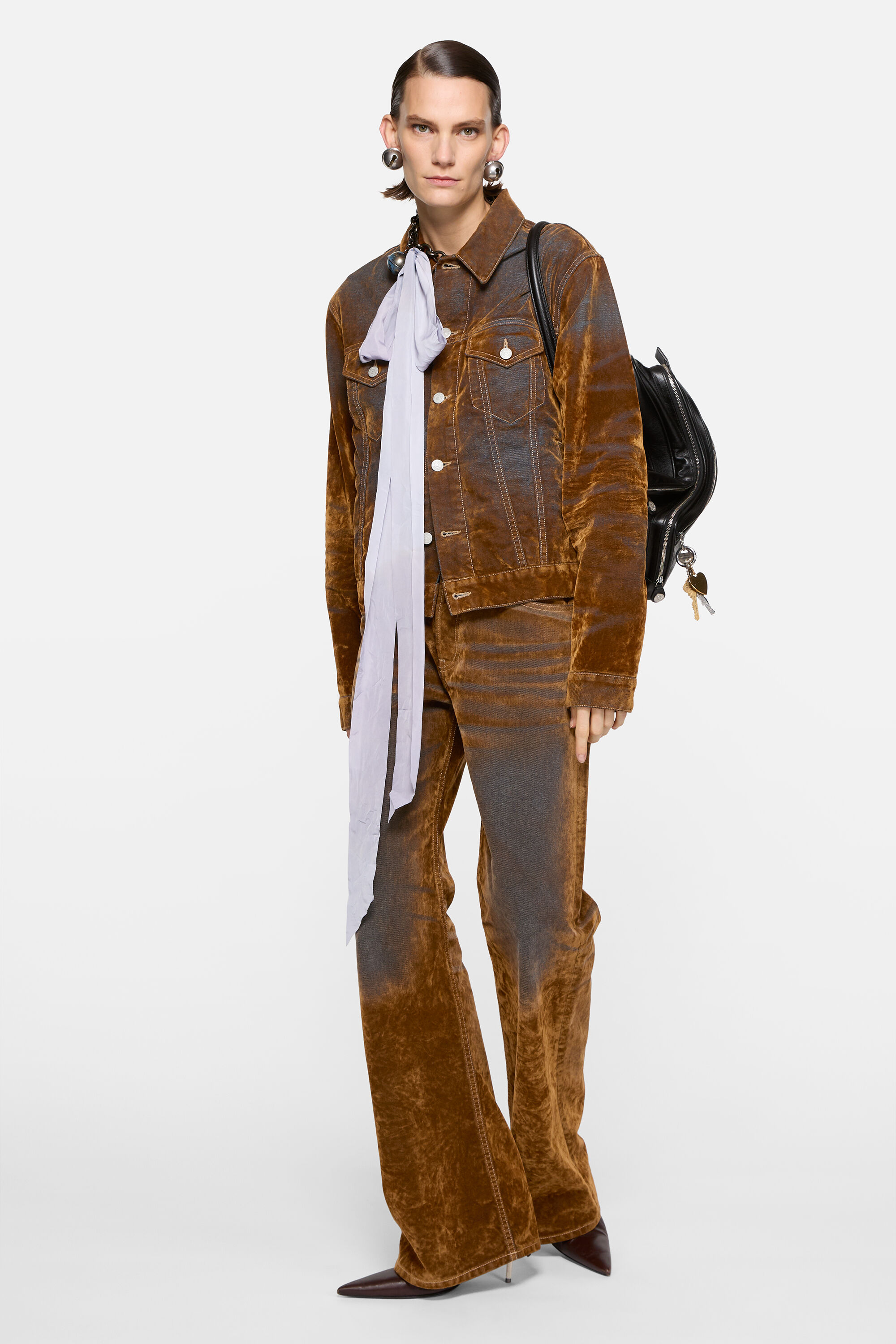 Acne Studios - Regular fit jeans - 2021 - Rust brown