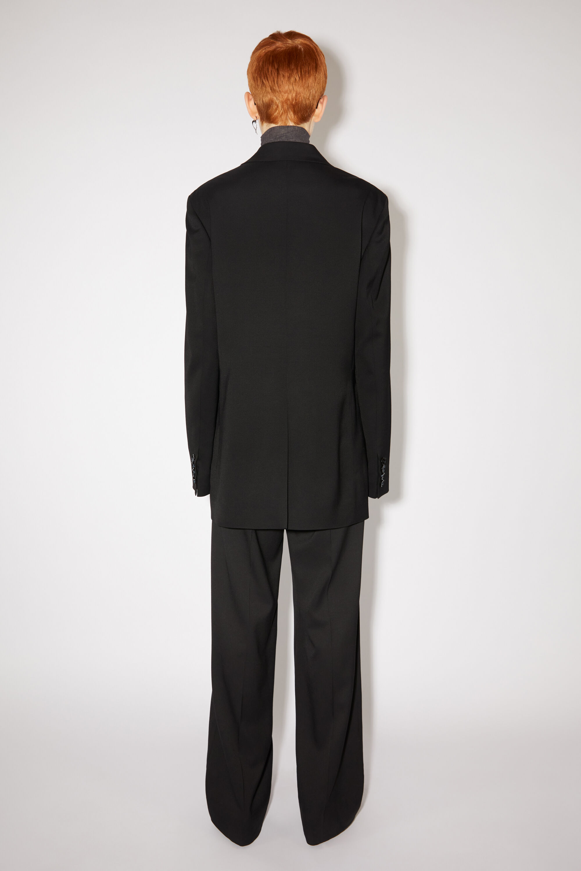 아크네 스튜디오 Acne Studios Double-breasted suit jacket - Black
