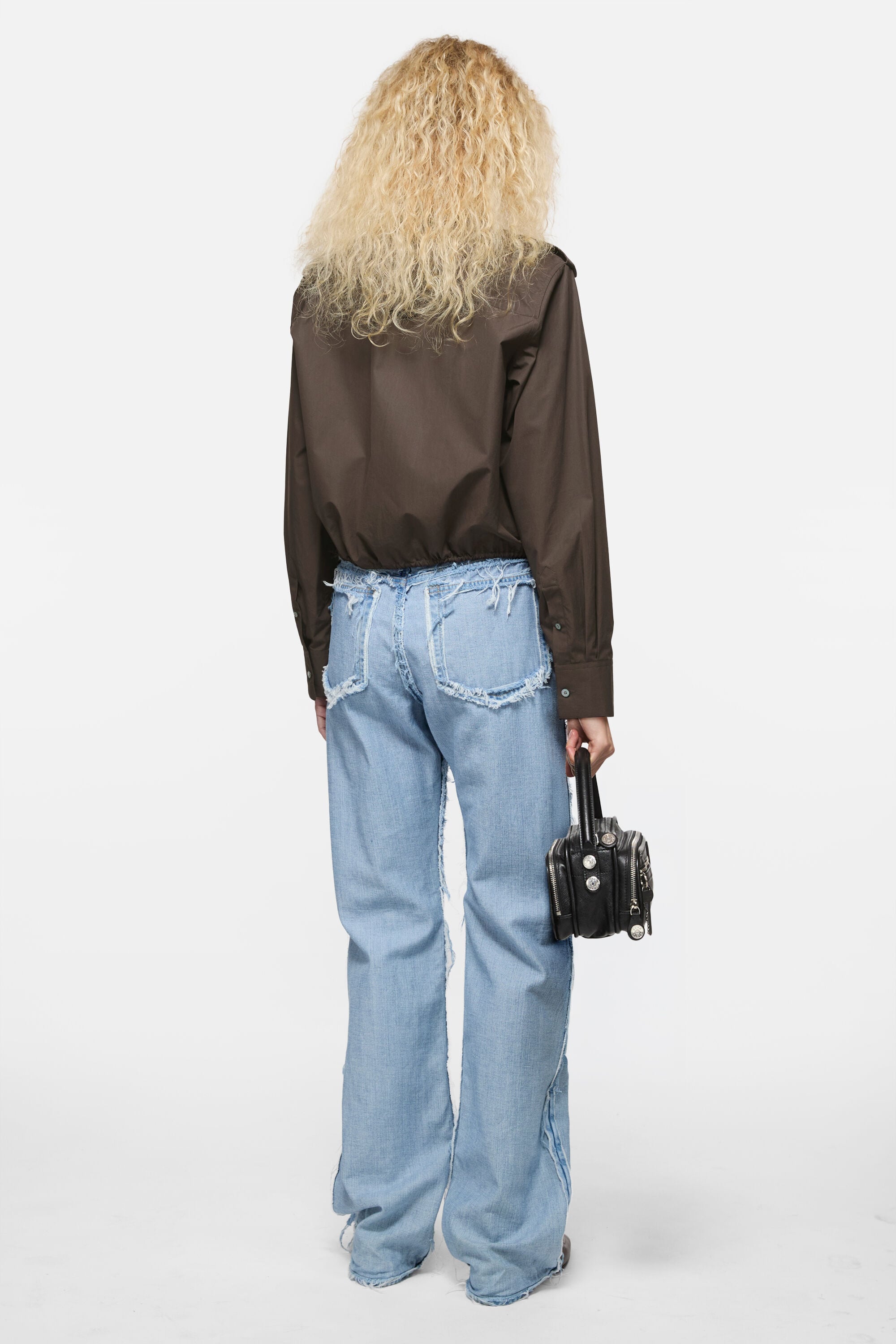Acne Studios - Button-up over shirt - Cacao brown