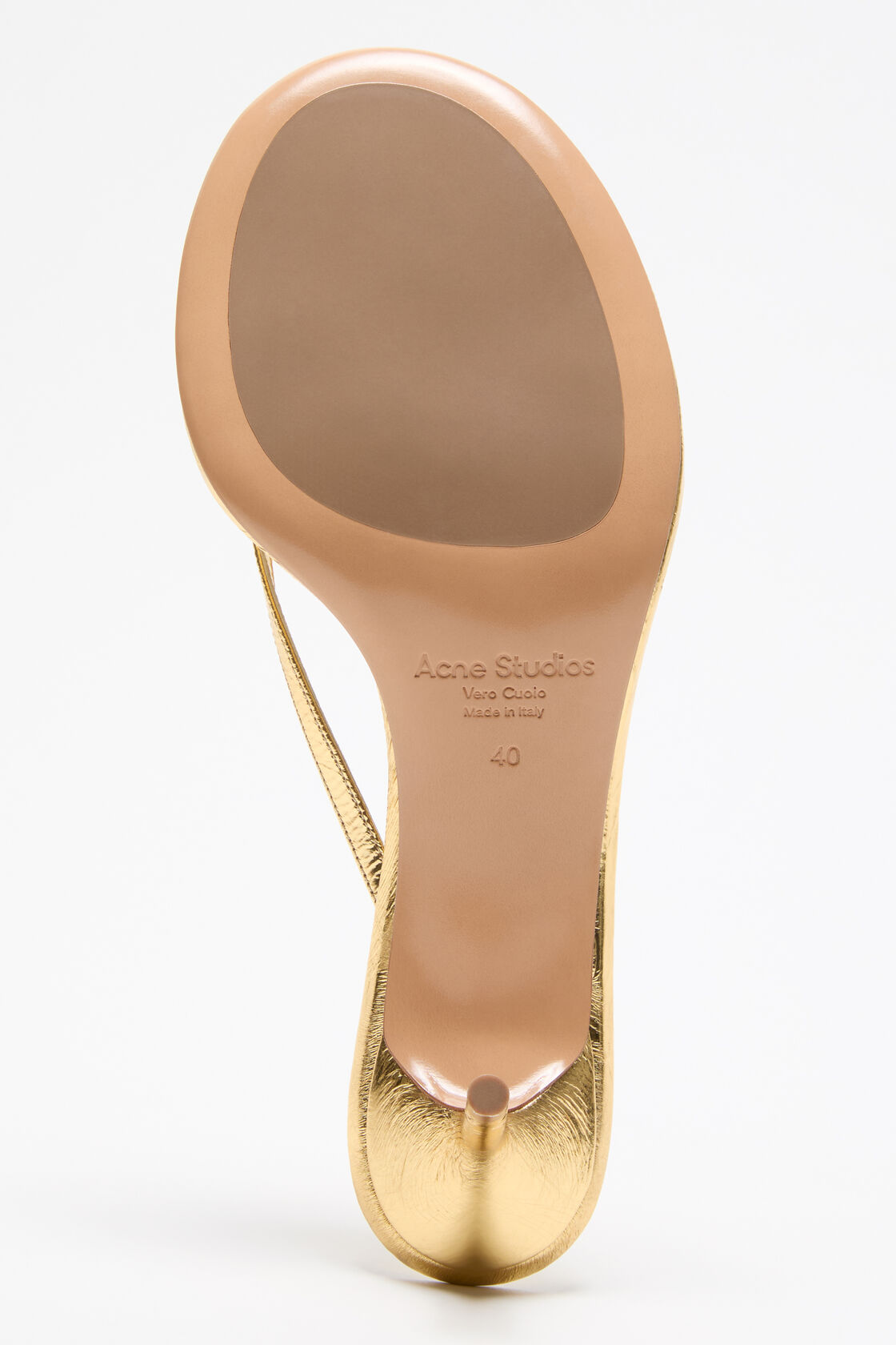 Kitten heel sandals, Gold, 2000x