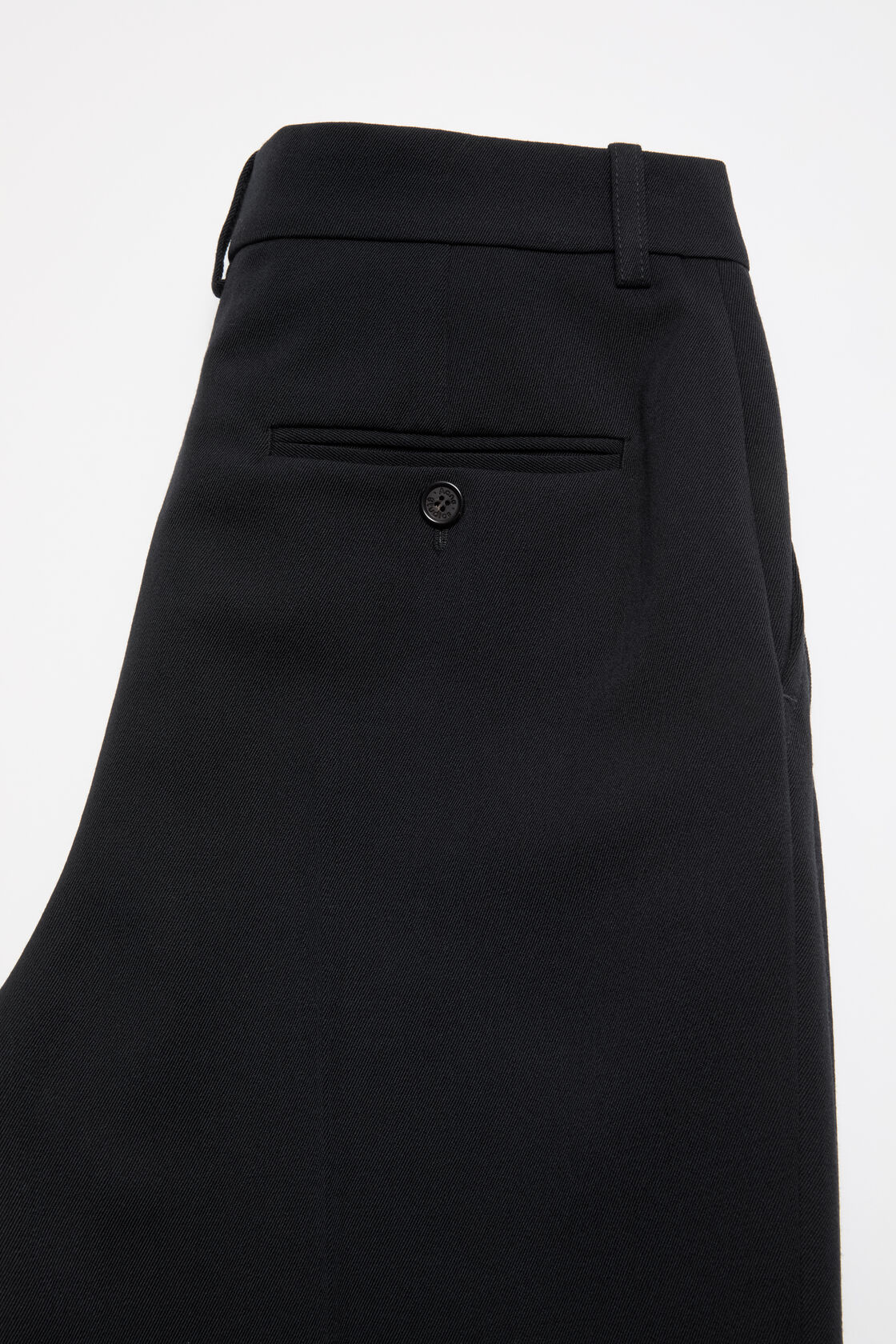 Tailored Wool Stripe Trousers, Navy blue, 2000x
