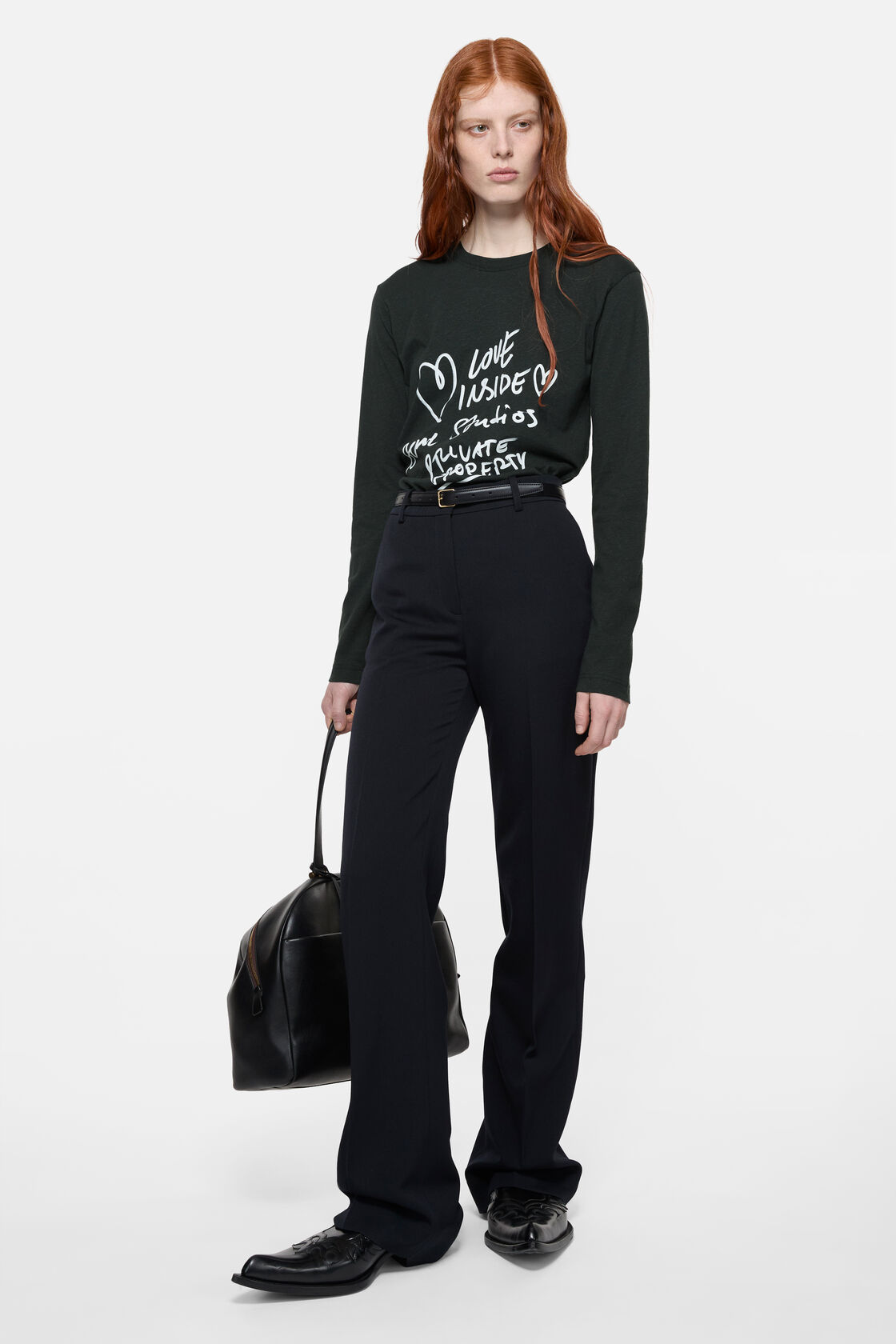 Graphic t-shirt, Black, 2000x