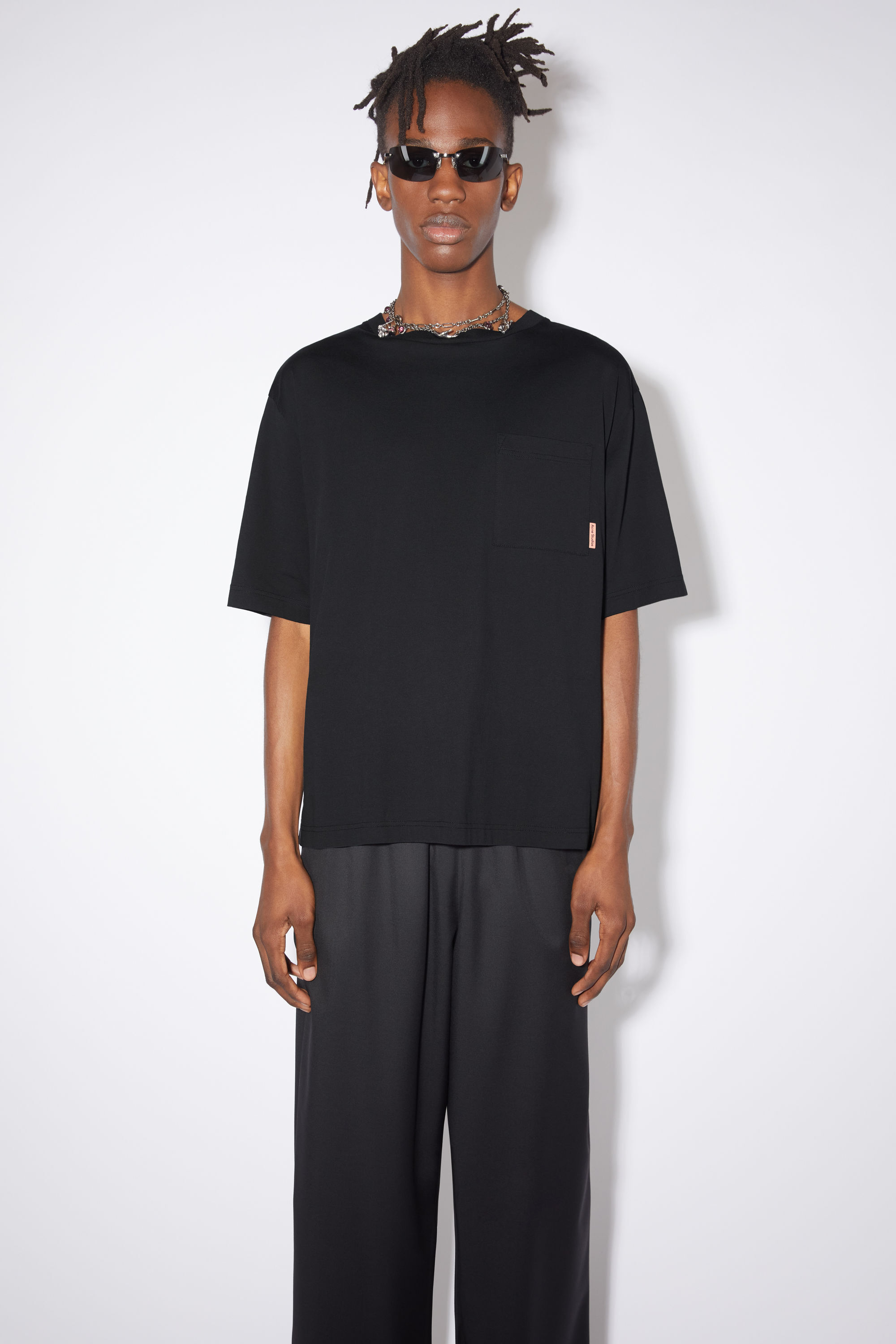 acne high neck t shirt