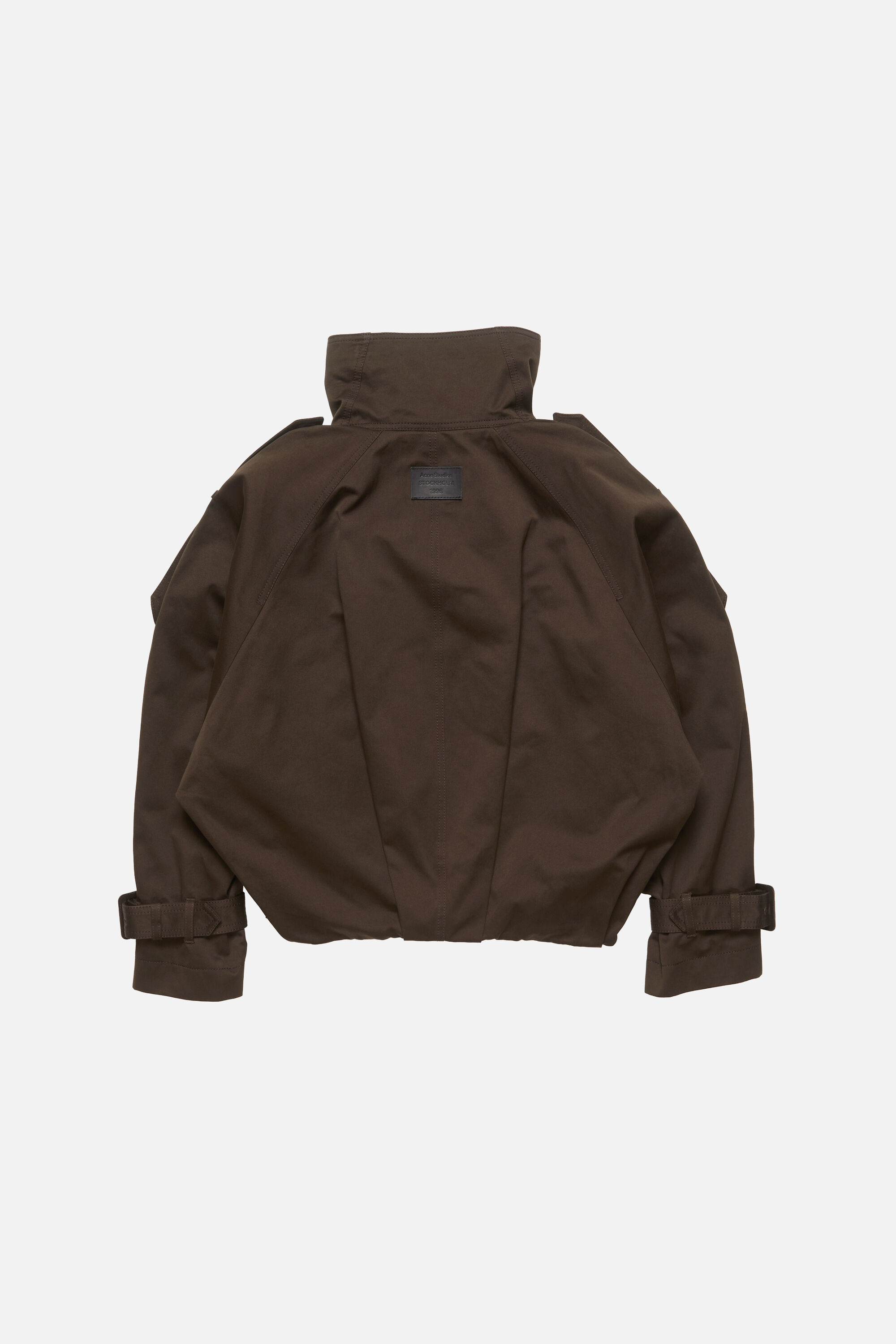 Acne Studios - Short trench coat - Chestnut brown