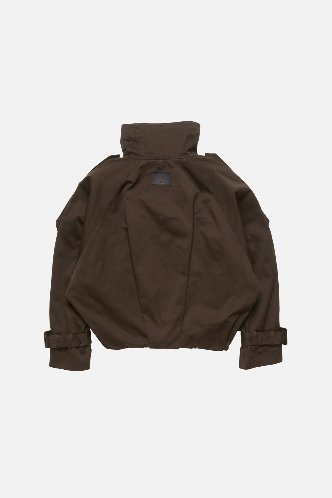 Short trench coat, Chestnut brown, 2000x