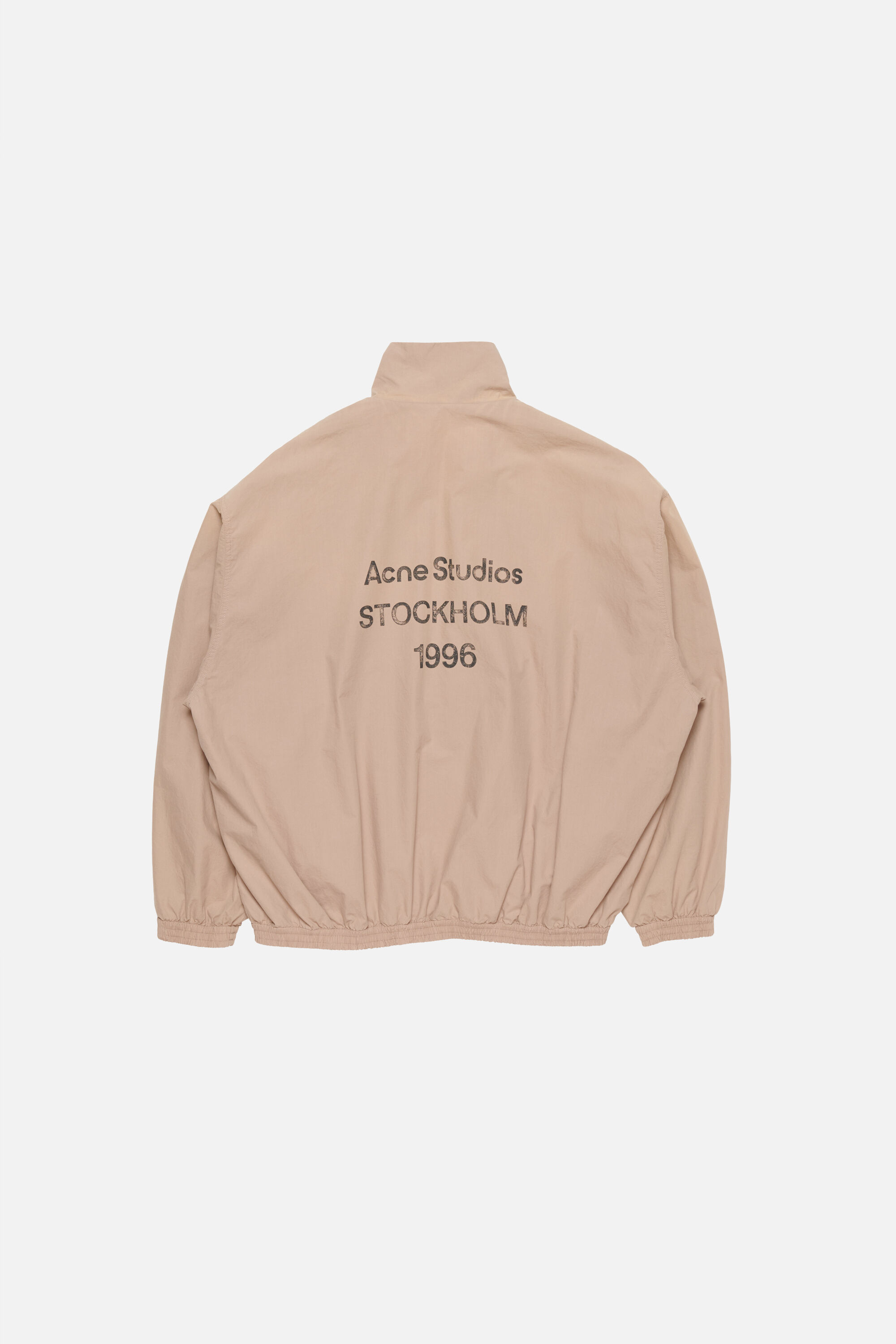 Acne Studios - ウォッシュ加工ロゴジャケット - マッシュルームベージュ