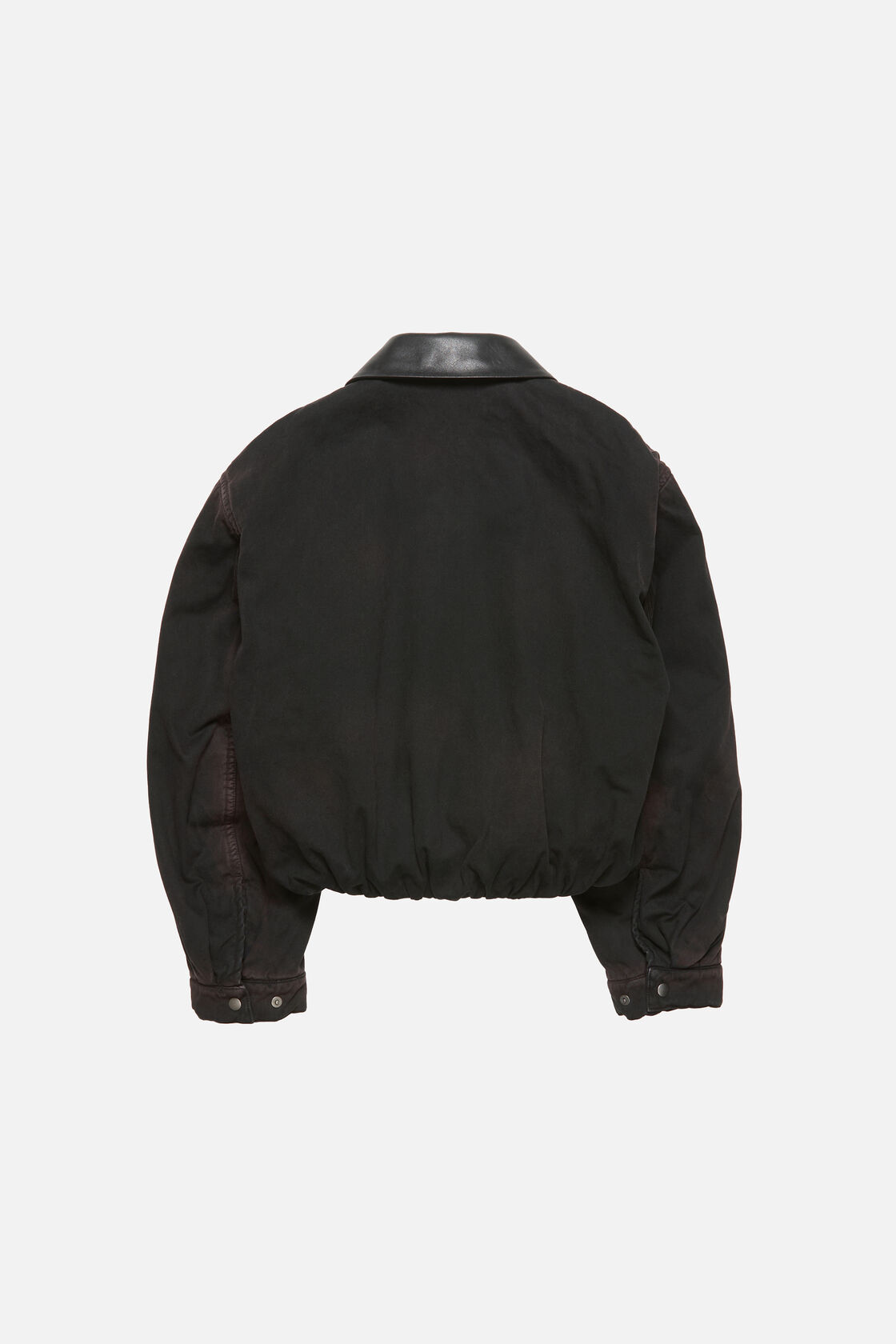 Bomber blouson jacket, Dark brown, 2000x